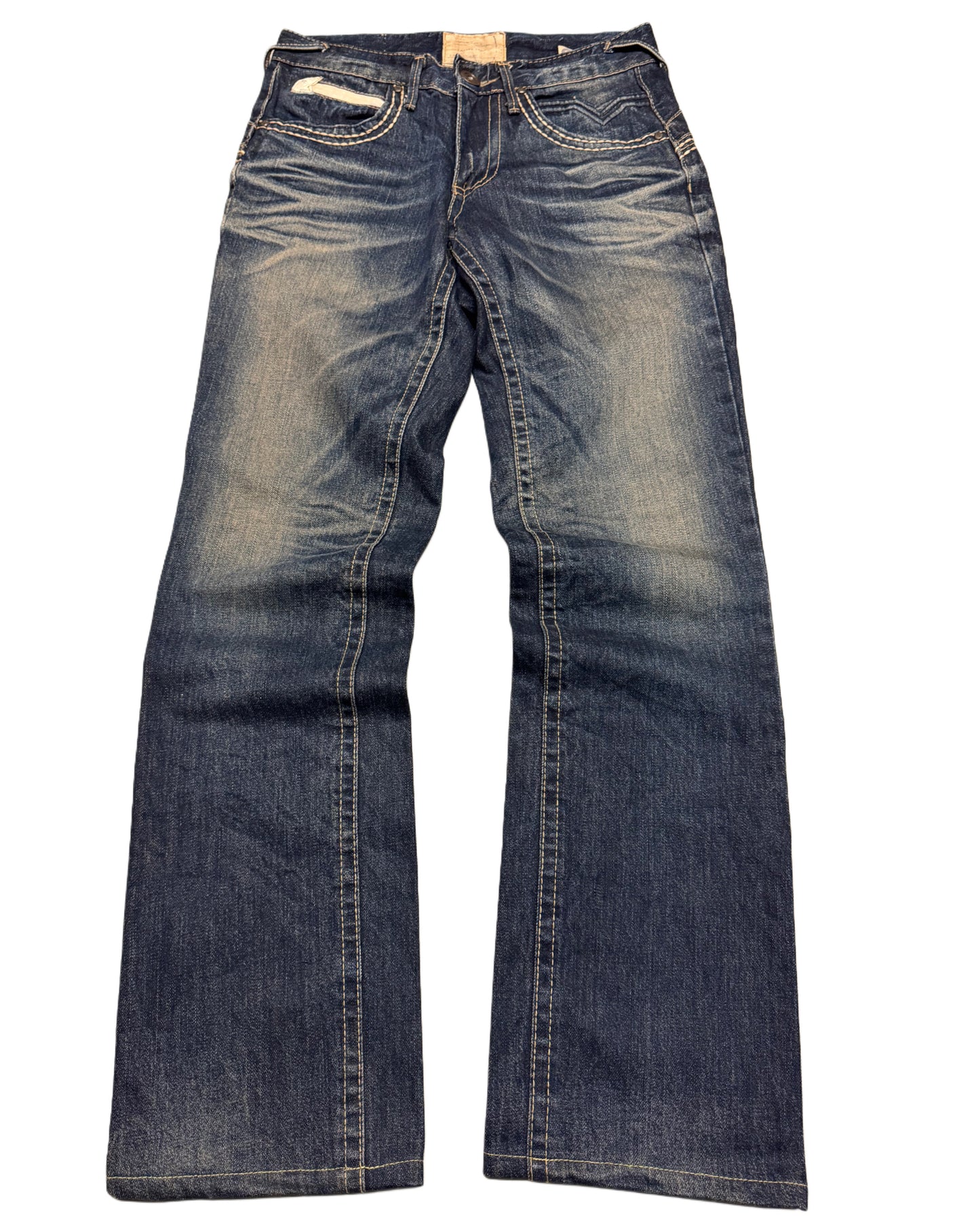 2000's Lolita by Concert Club Japanese Straight Jeans *very rare 28x30