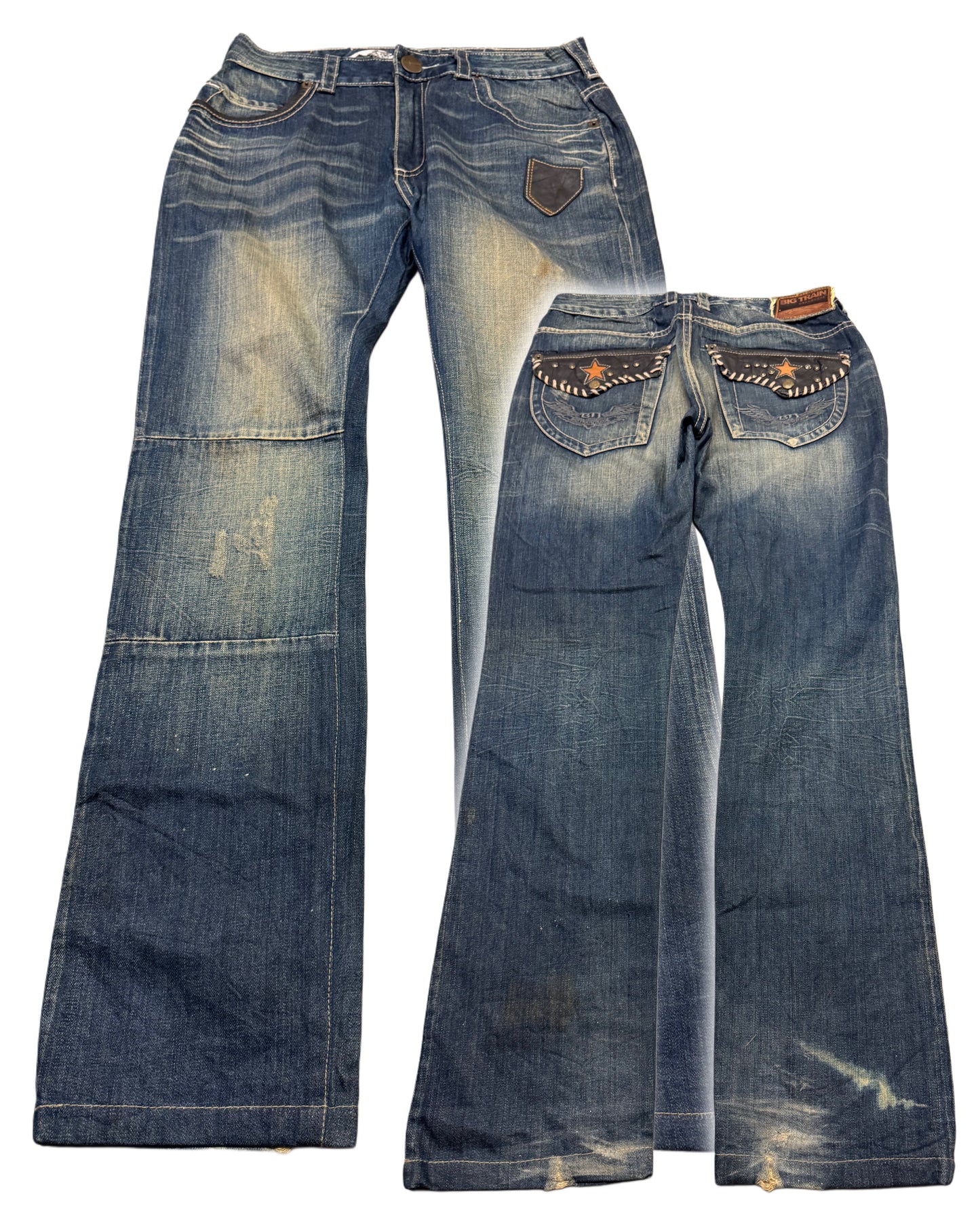 2000‘s Big Train Japanese Archive Straight Jeans *very rare 30x32