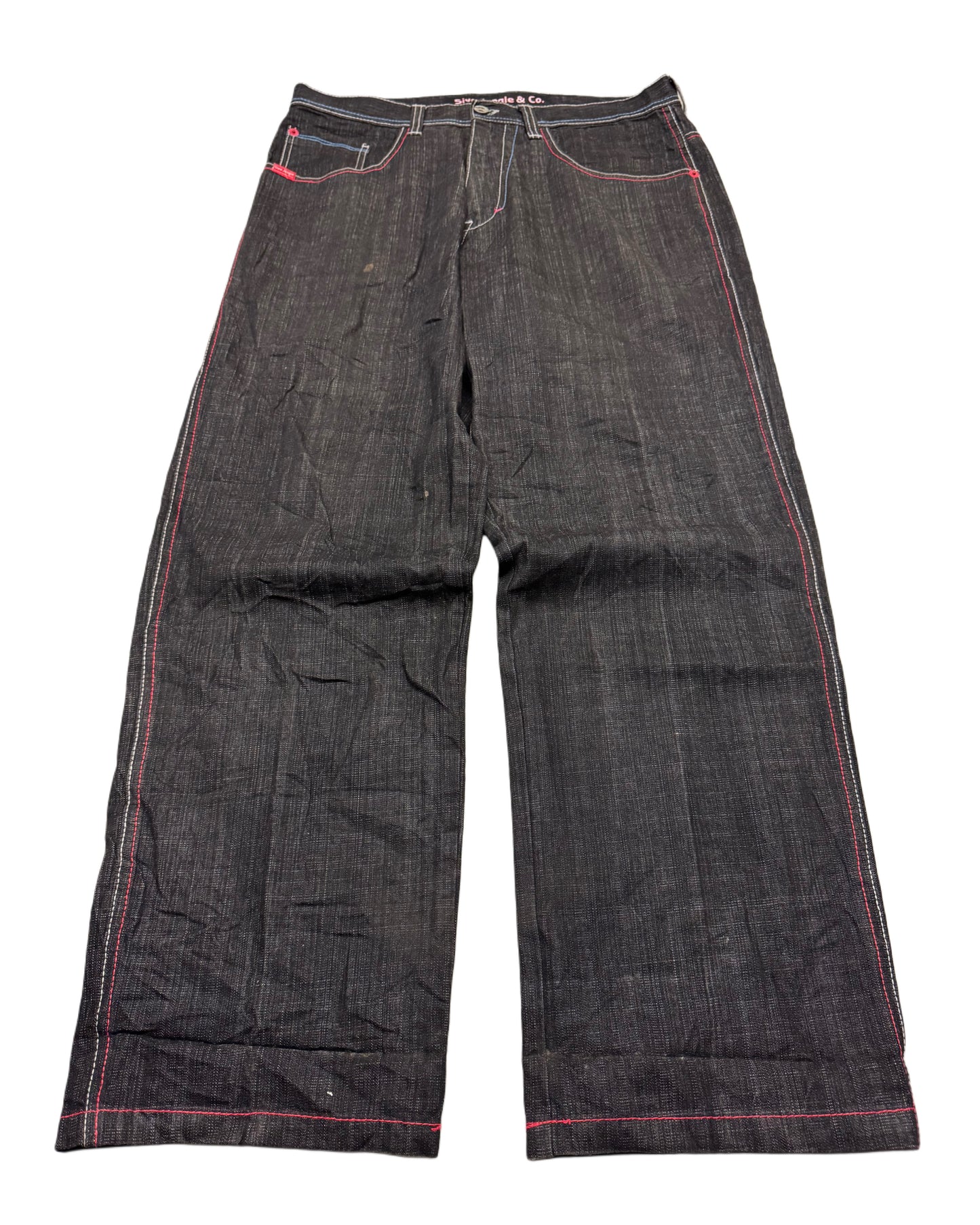 2000‘s 5ive Jungle & Co. Hip Hop Baggy Jeans *rare 38x34