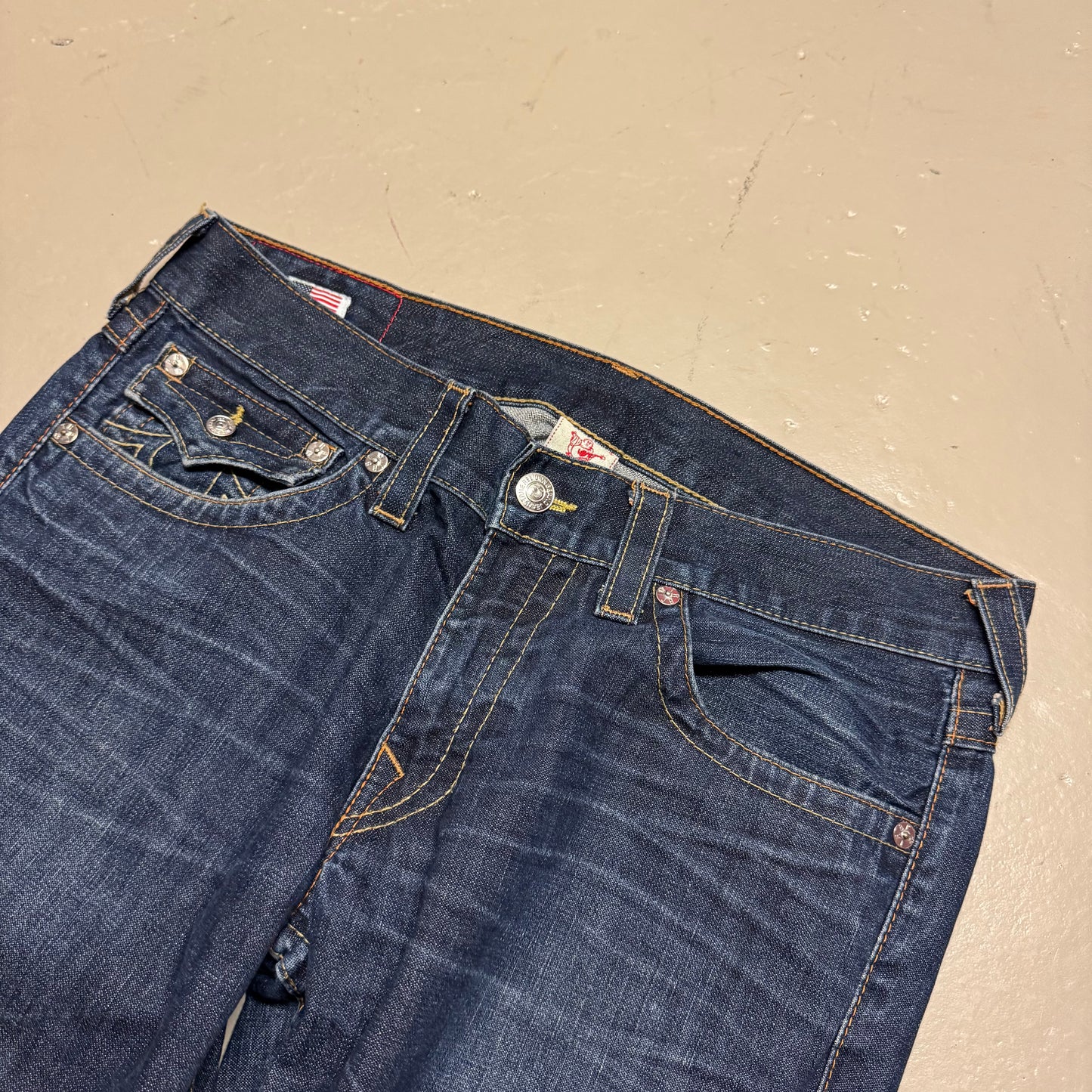 2000‘s True Religion Ricky Baggy Jeans *rare 36x34