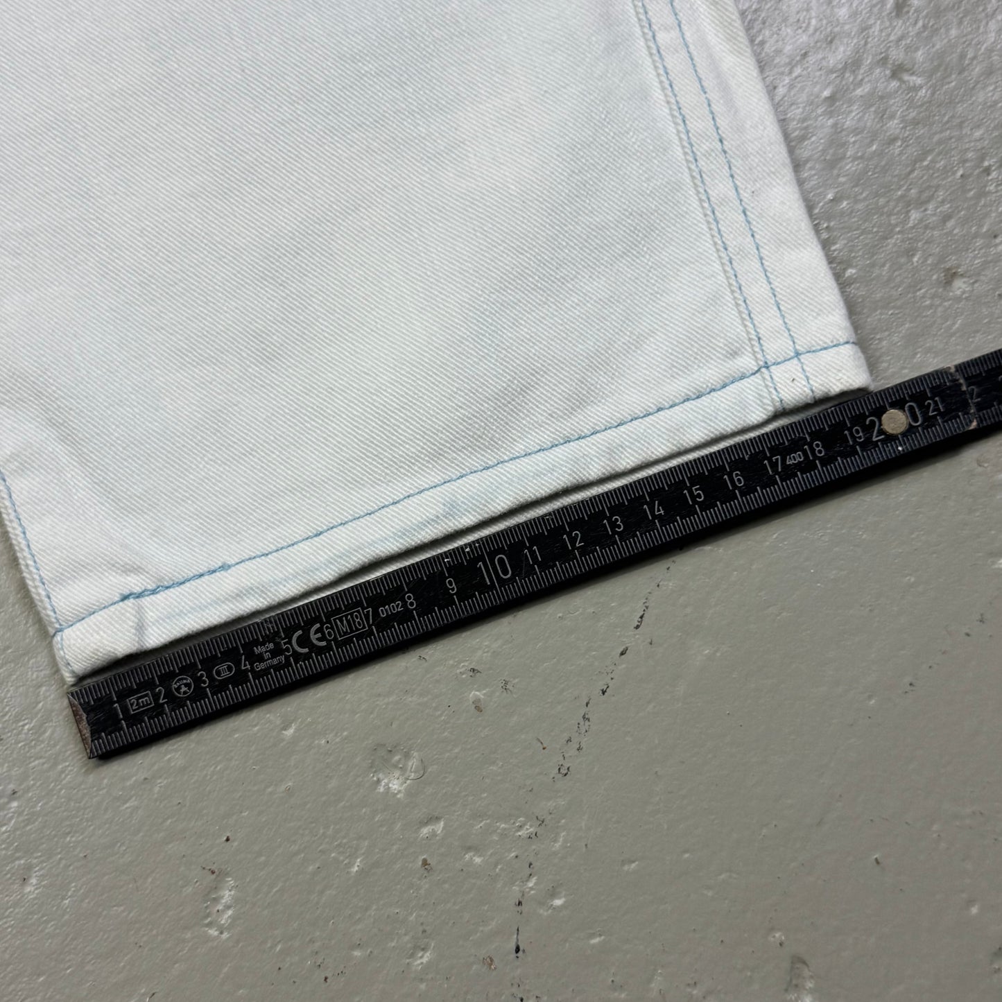 2000’s Just Cavalli Designer Baggy/Straight Jeans *very rare 34x30