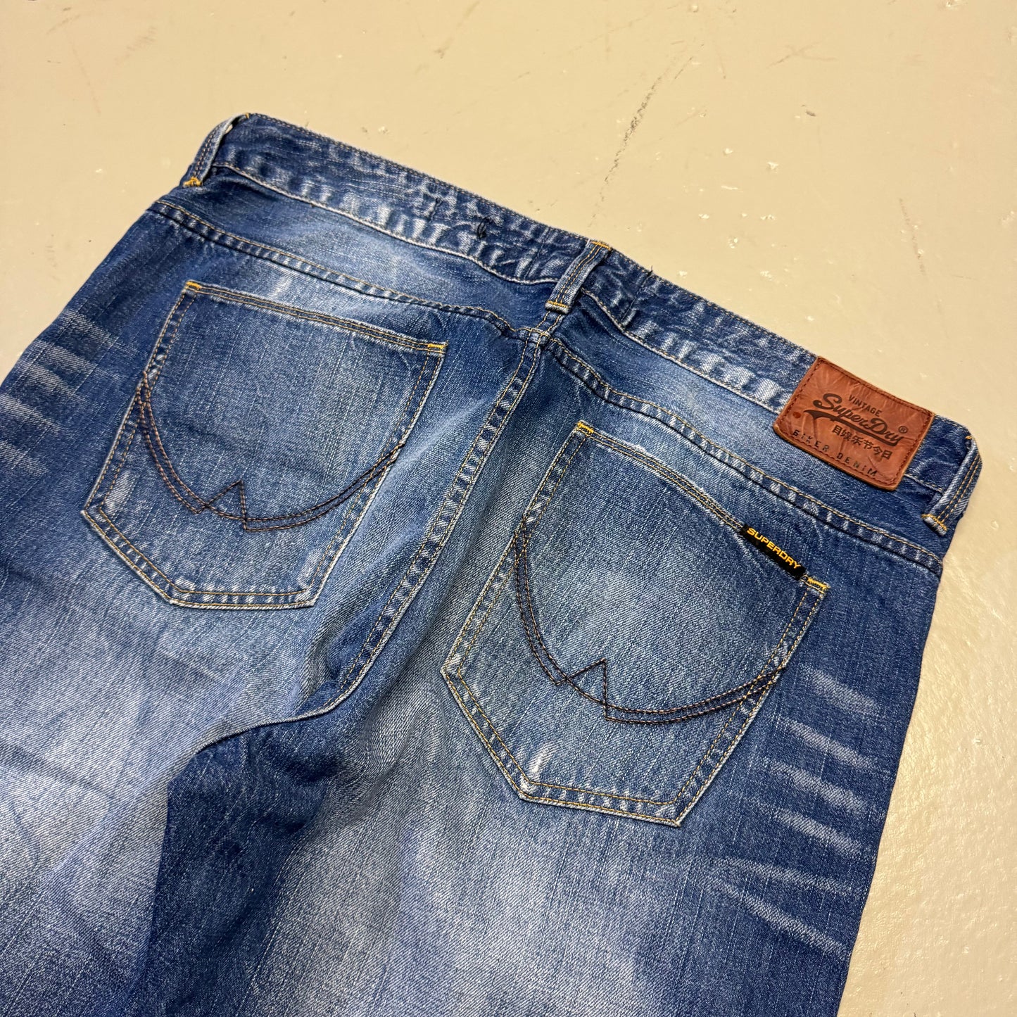 2000's Superdry Baggy Jeans 36x28