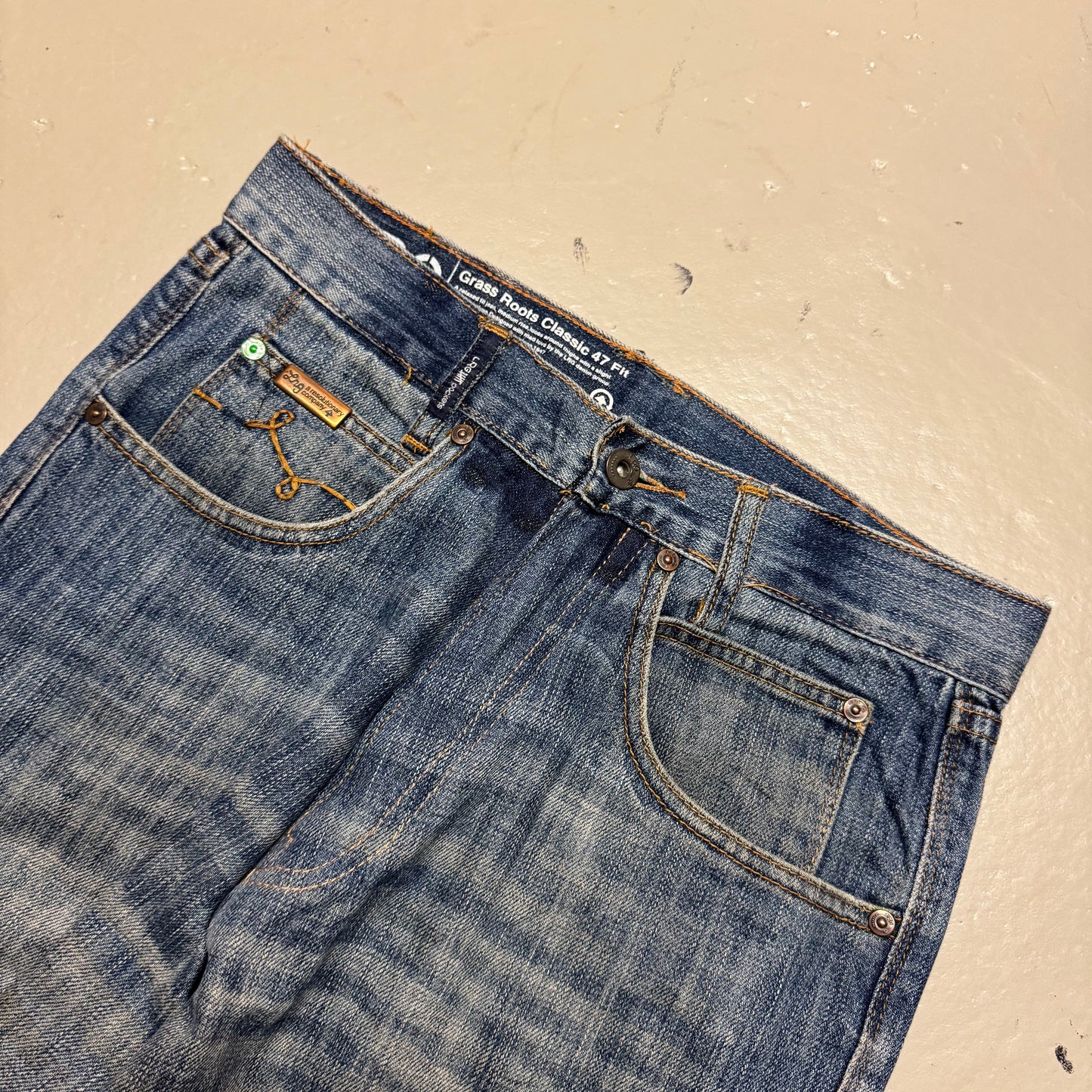 2000's LRG Hip Hop Baggy Jeans *rare 28x34
