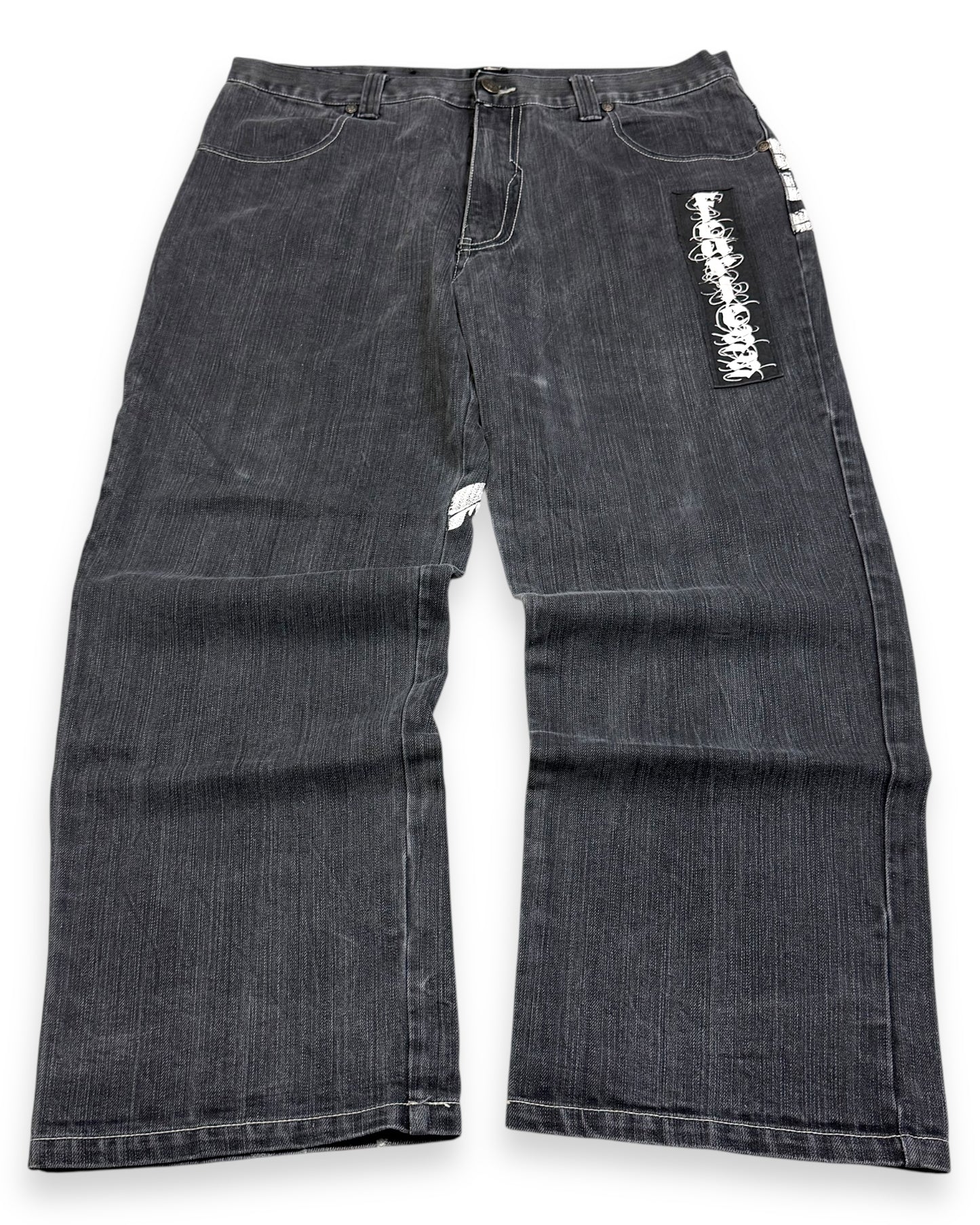 2000’s Raw Blue Hip Hop Baggy Jeans *very rare 40x32