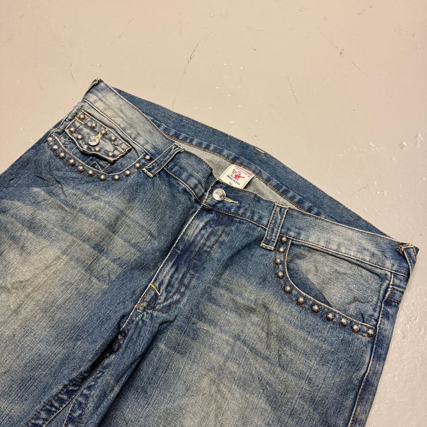 2000‘s True Religion Baggy Jeans *sehr selten 42x33