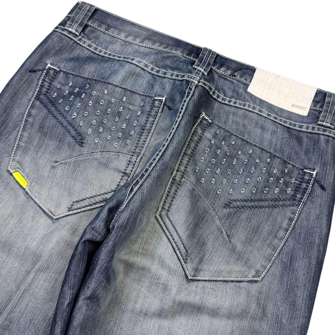 2000‘s Pelle Pelle Hip Hop Baggy Jeans *rare 36x34