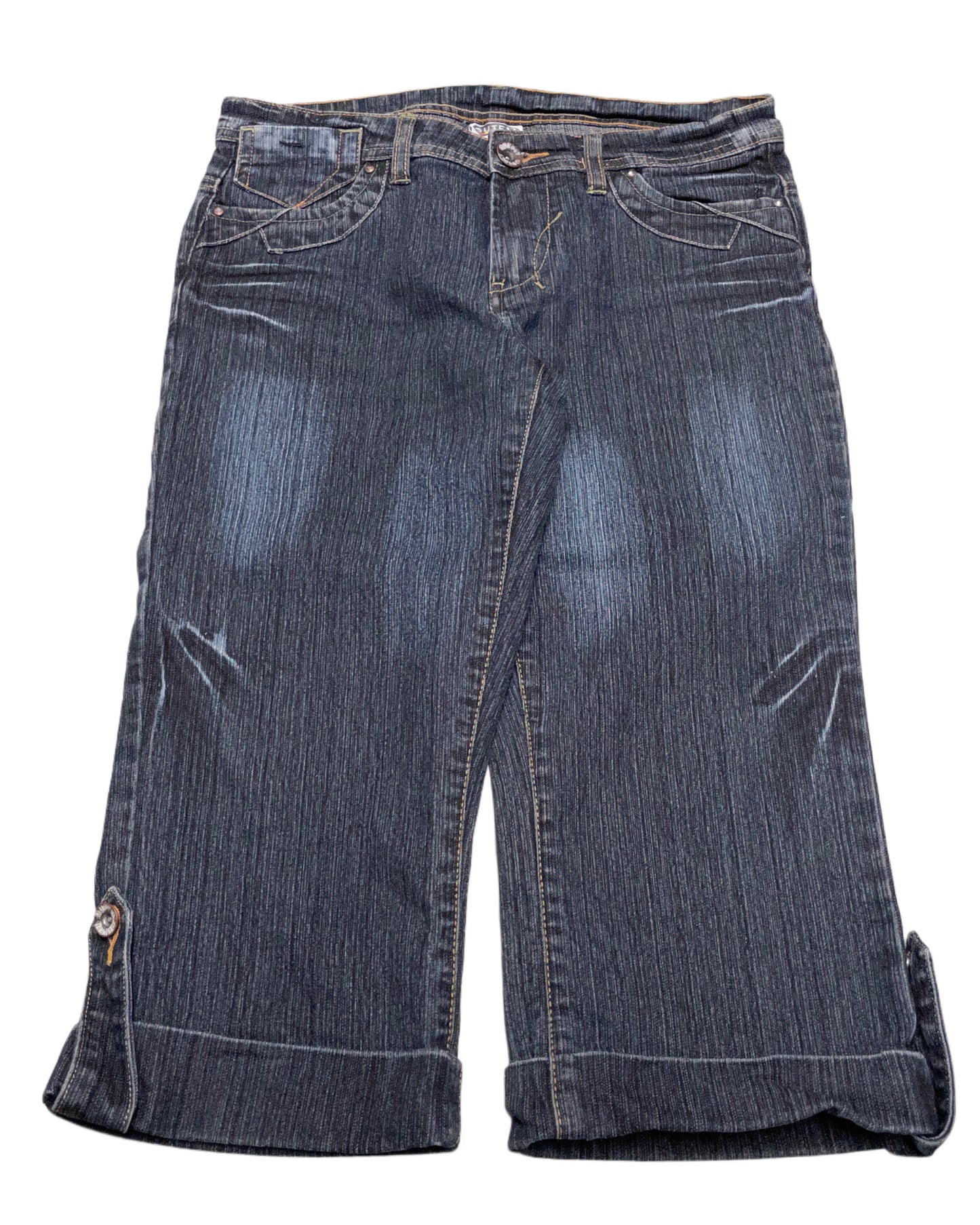 Y2K Embroided 3/4 Jeans Women’s (W29)