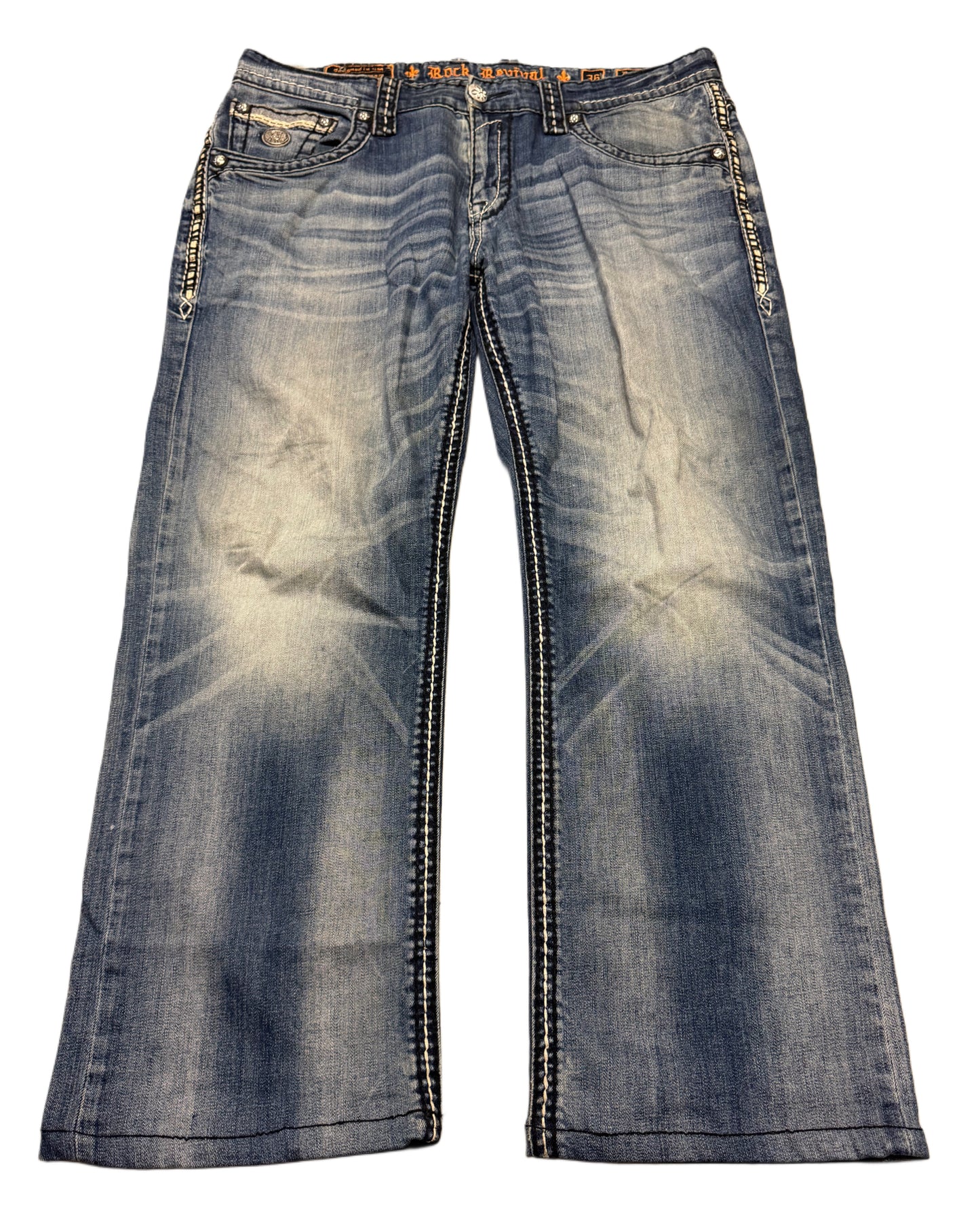 2000‘s Rock Revival Baggy Jeans *rare 36x30