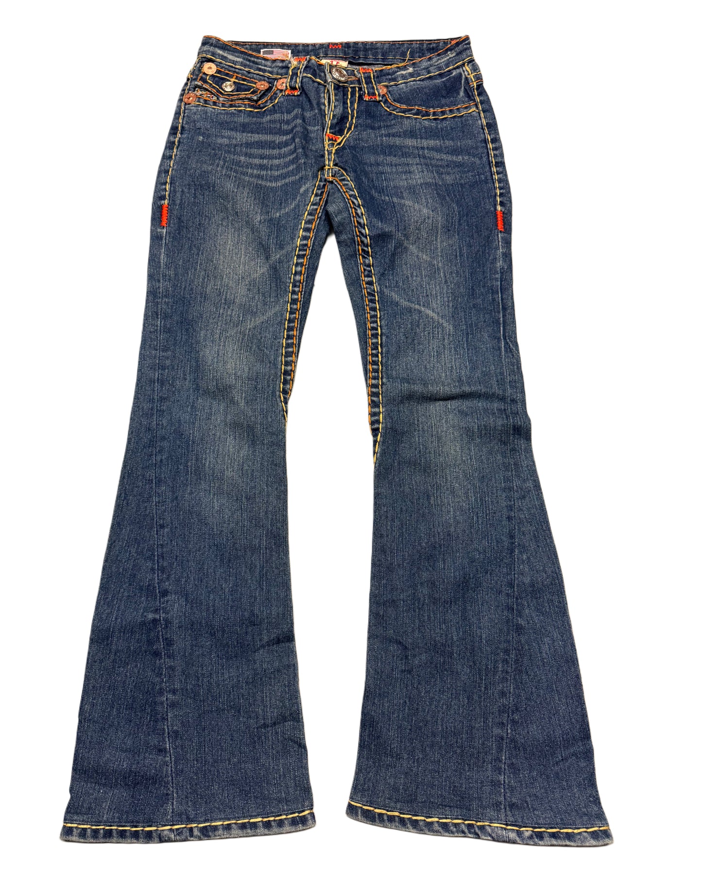 2000‘s True Religion Low Waist/Flared Jeans Women‘s (S)