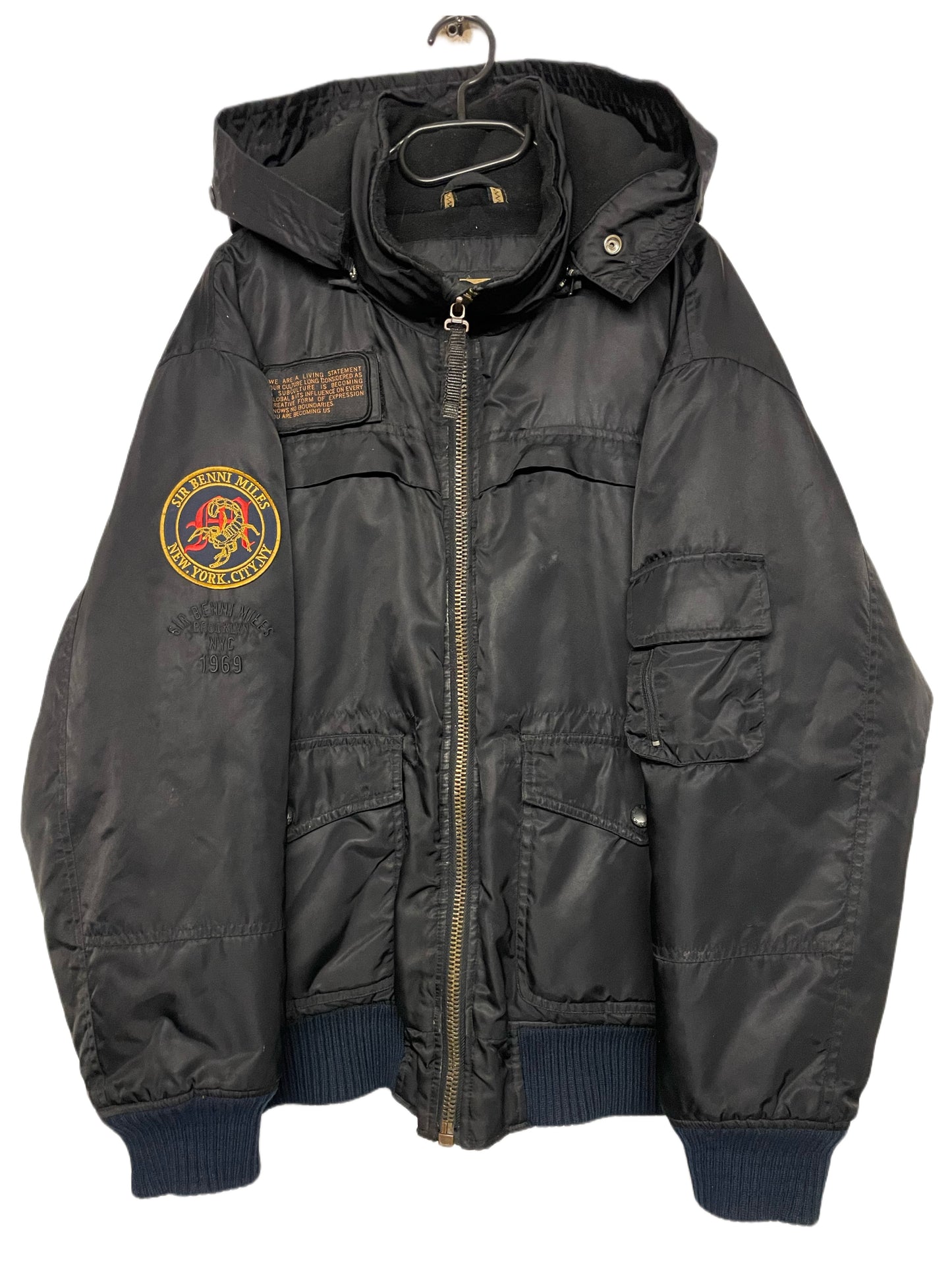 90‘s Sir Benni Miles Bomberjacke (L)
