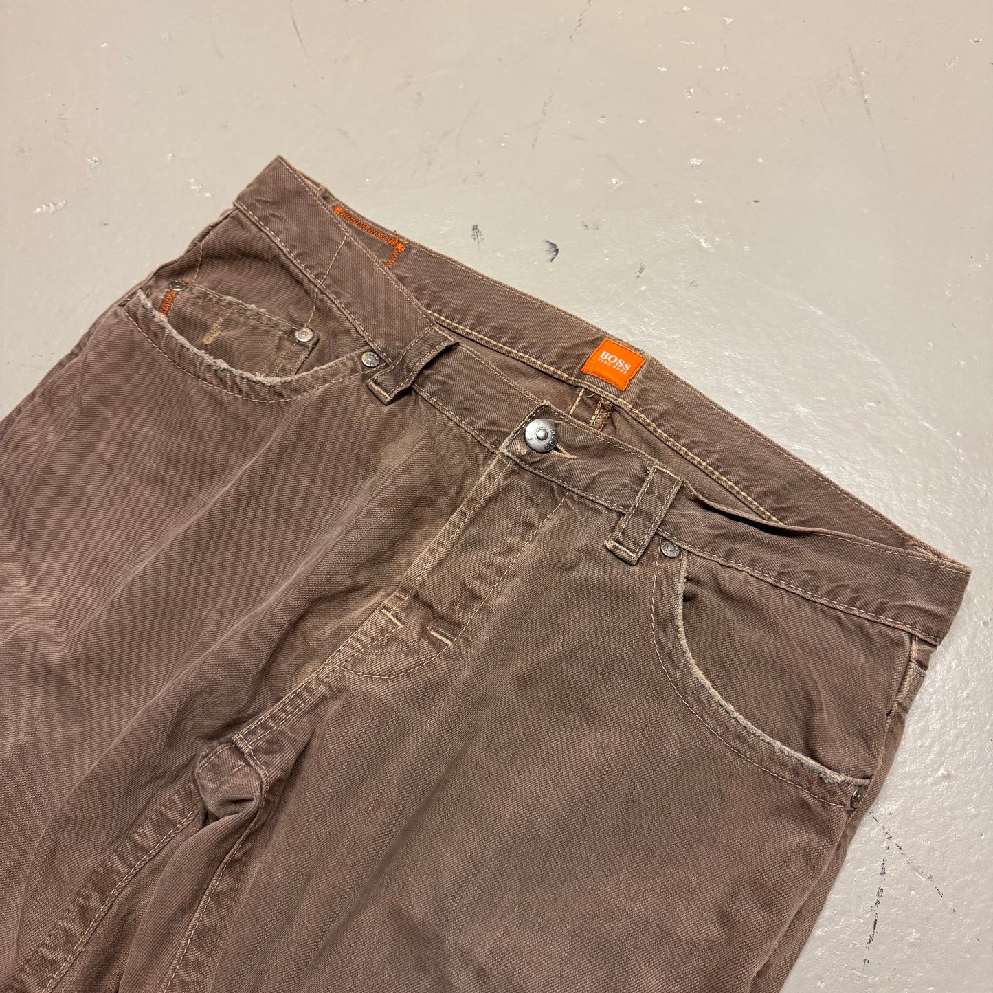 2000‘s Hugo Boss Baggy/Straight Jeans 36x34