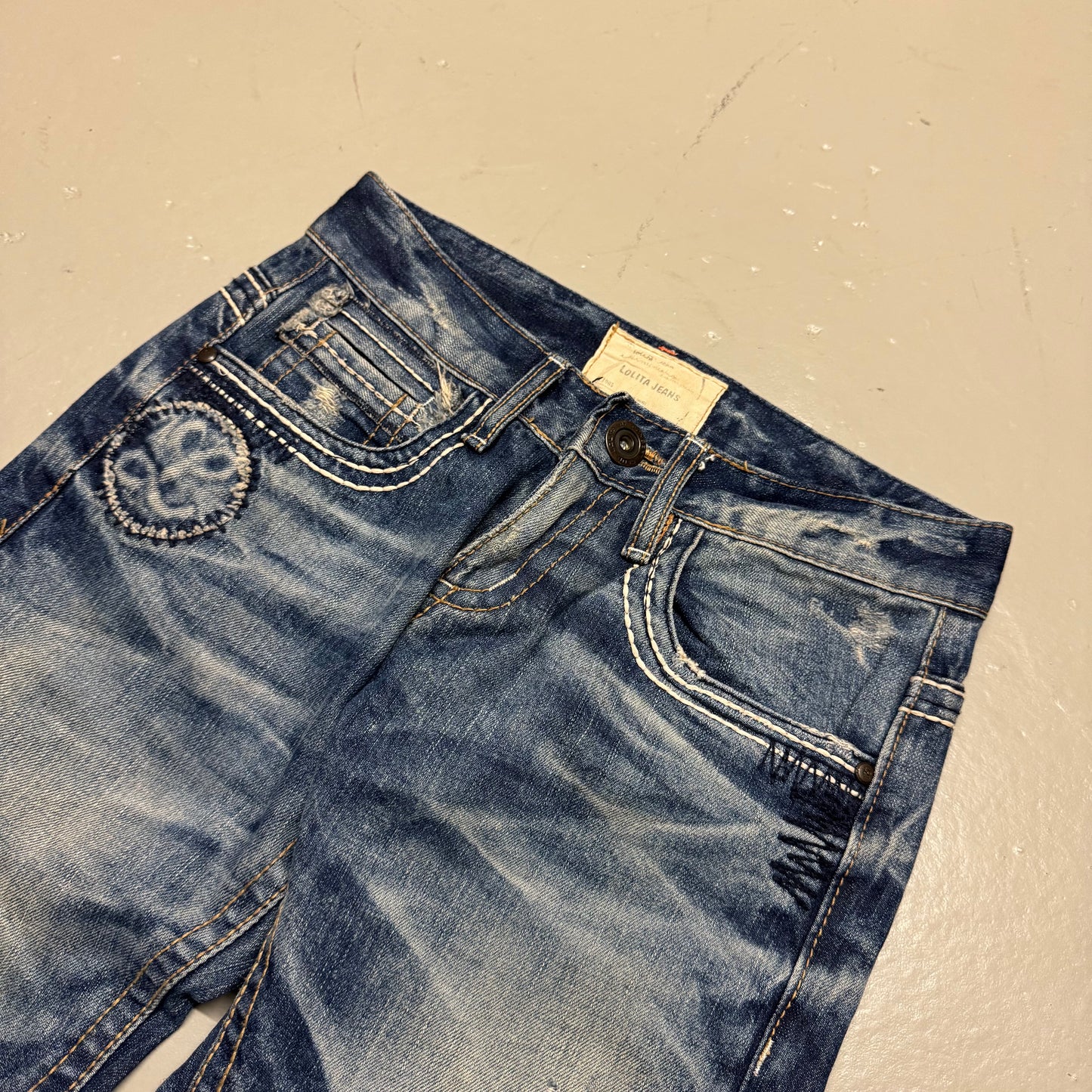 2000‘s Lolita Japanese Archive Vintage Jeans *sehr selten (XS)