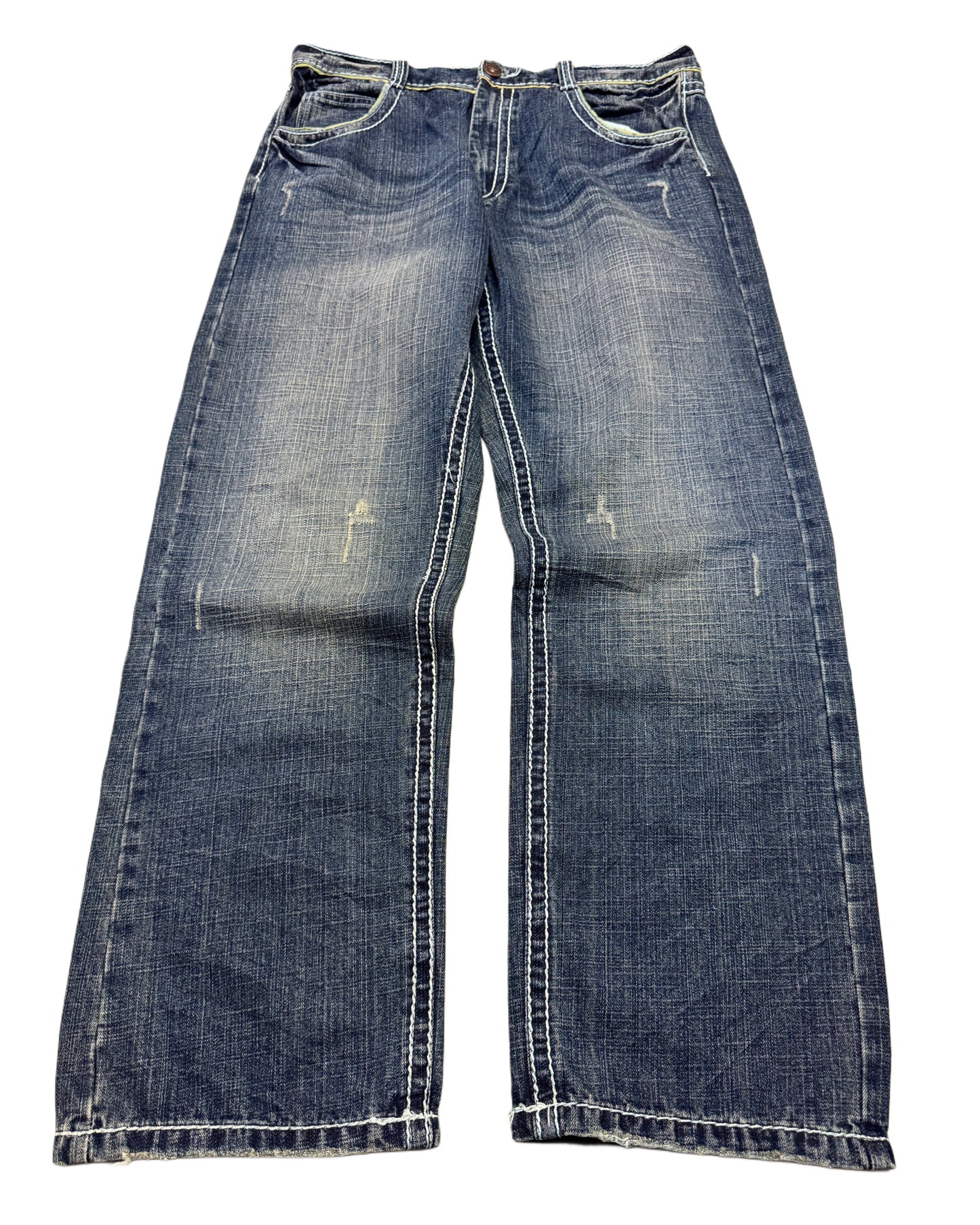 2000‘s Z.R.S.Hip Hop Baggy Jeans *rare 38x34