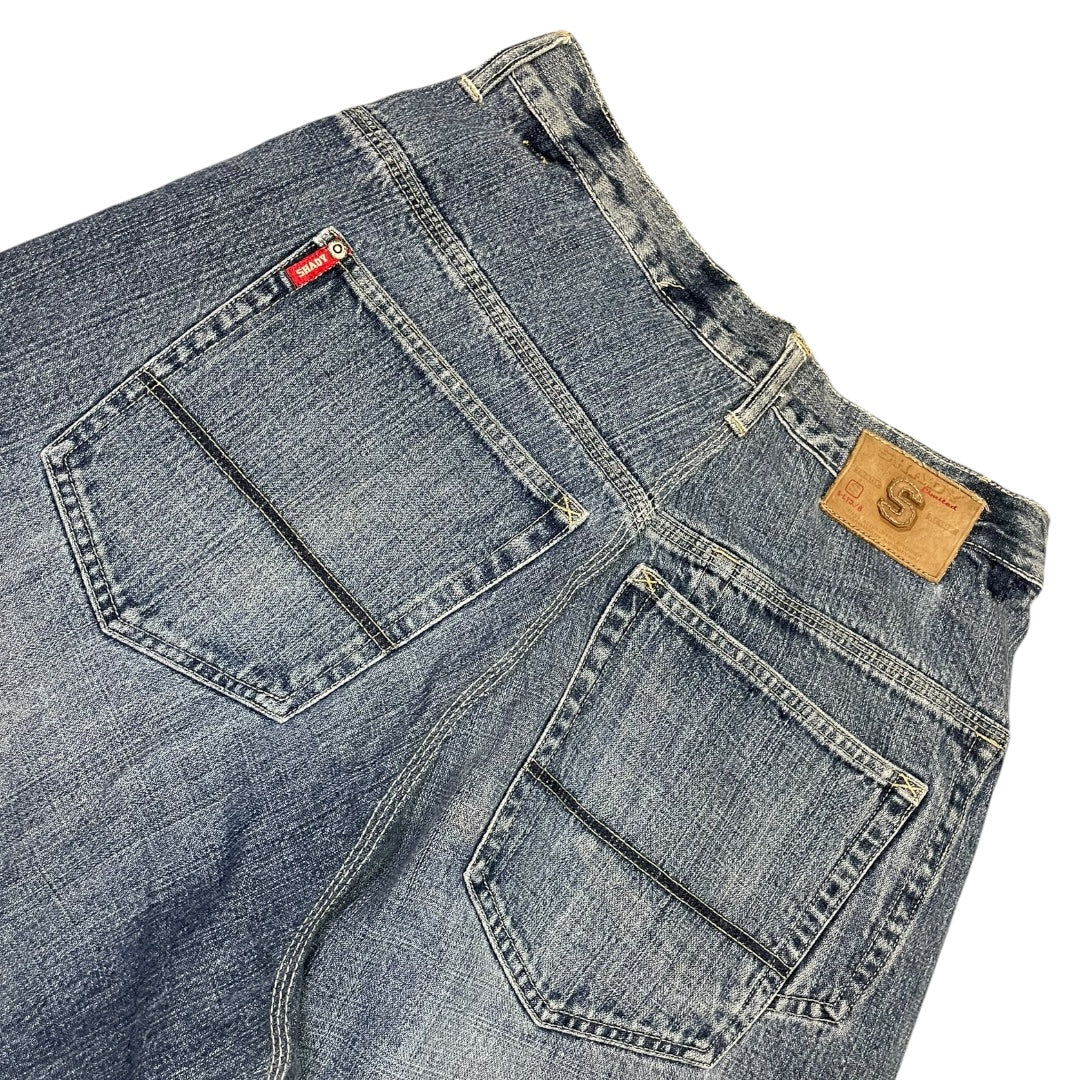 2000‘s Eminem Shady Limited Hip Hop Baggy Jeans *rare 30x36
