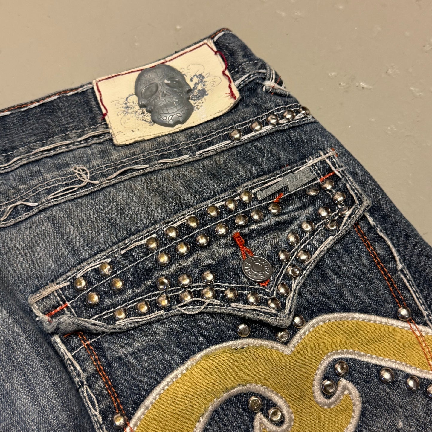 2000‘s Laguna Beach Baggy Jeans made in U.S.A *sehr selten 34x32