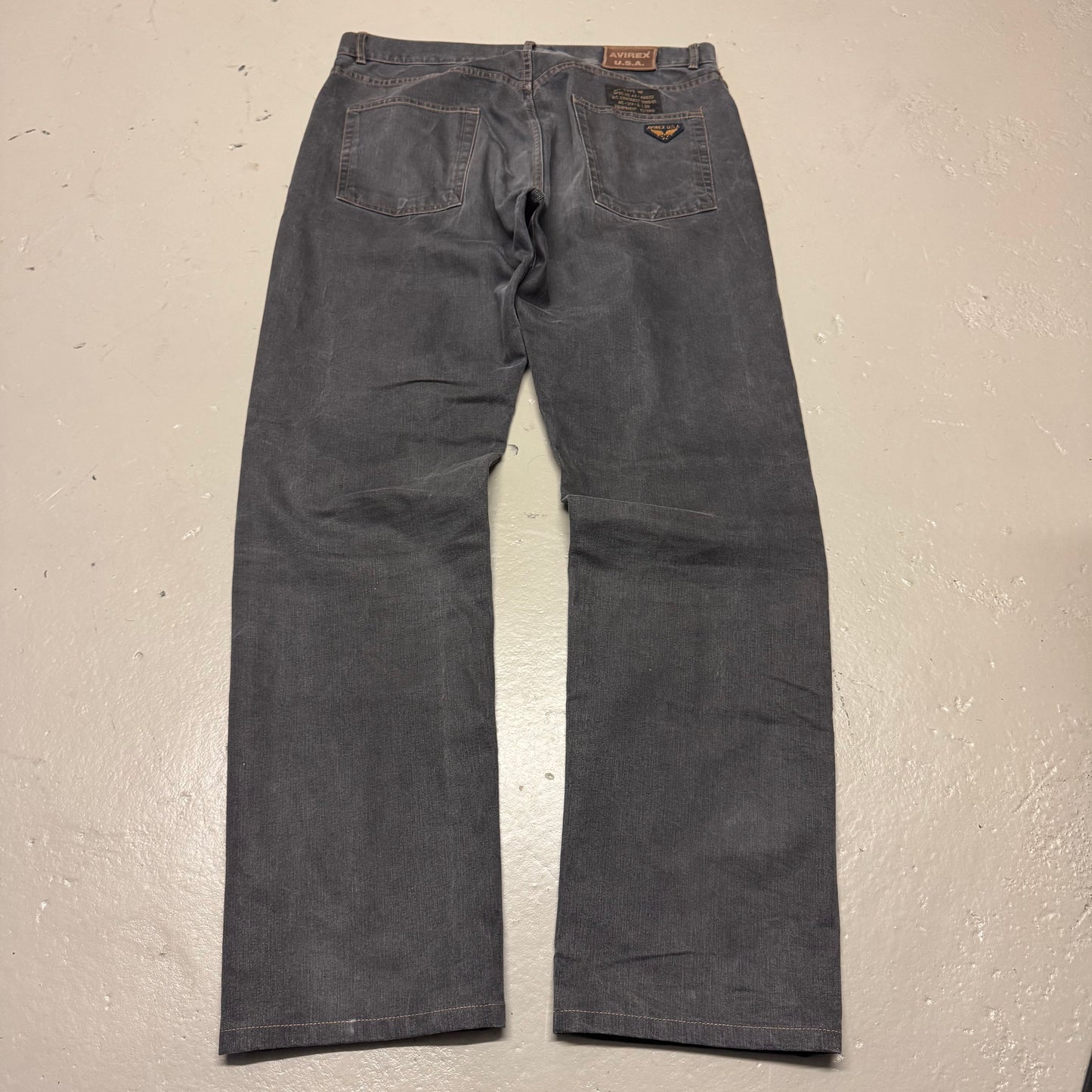 2000‘s Avirex Baggy/Straight Jeans 36x34