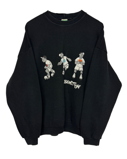 1990's Benetton Sweater made in Italy *rare (S)
