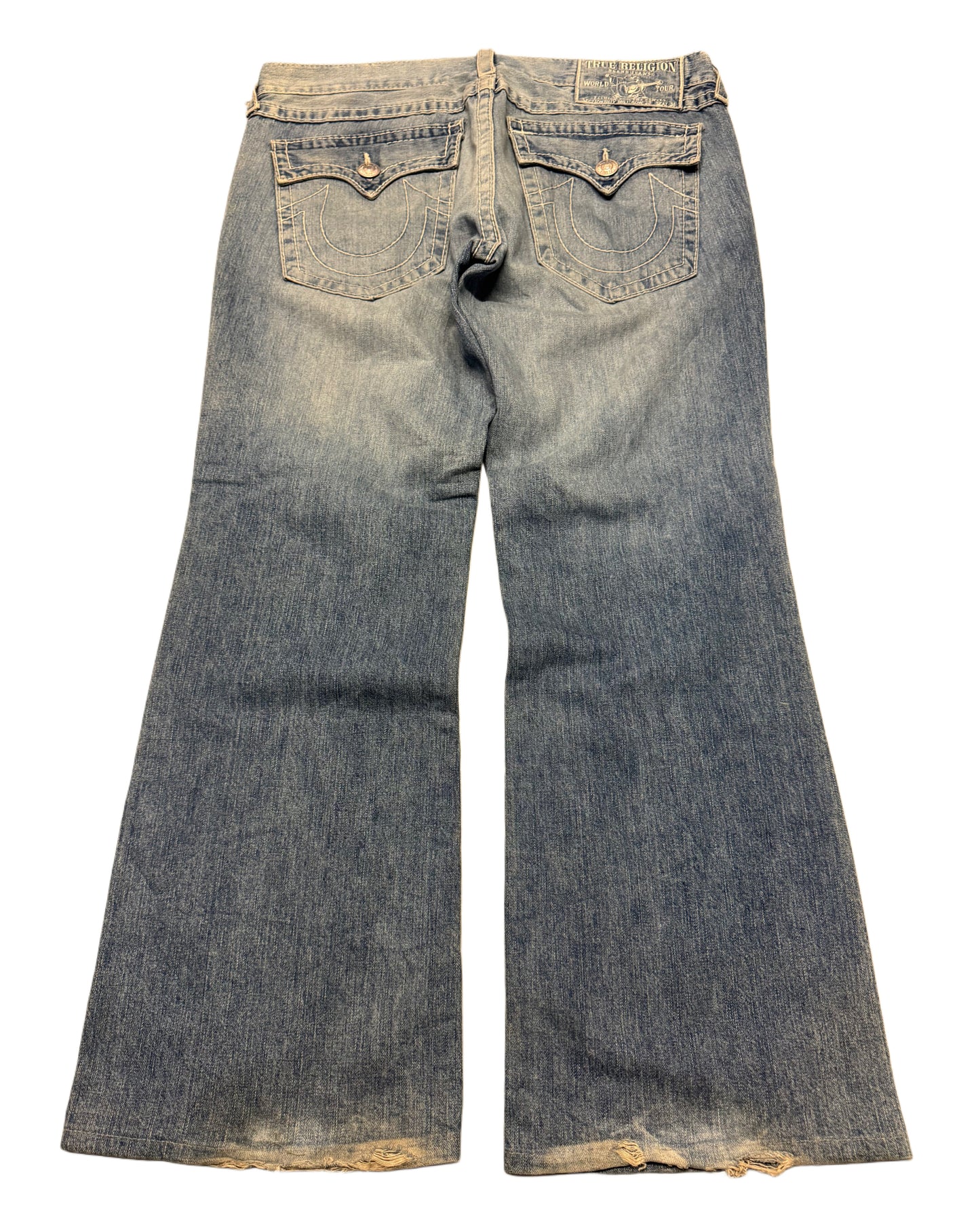 2000‘s True Religion Billy Big T Baggy Bootcut Jeans *selten 38x34