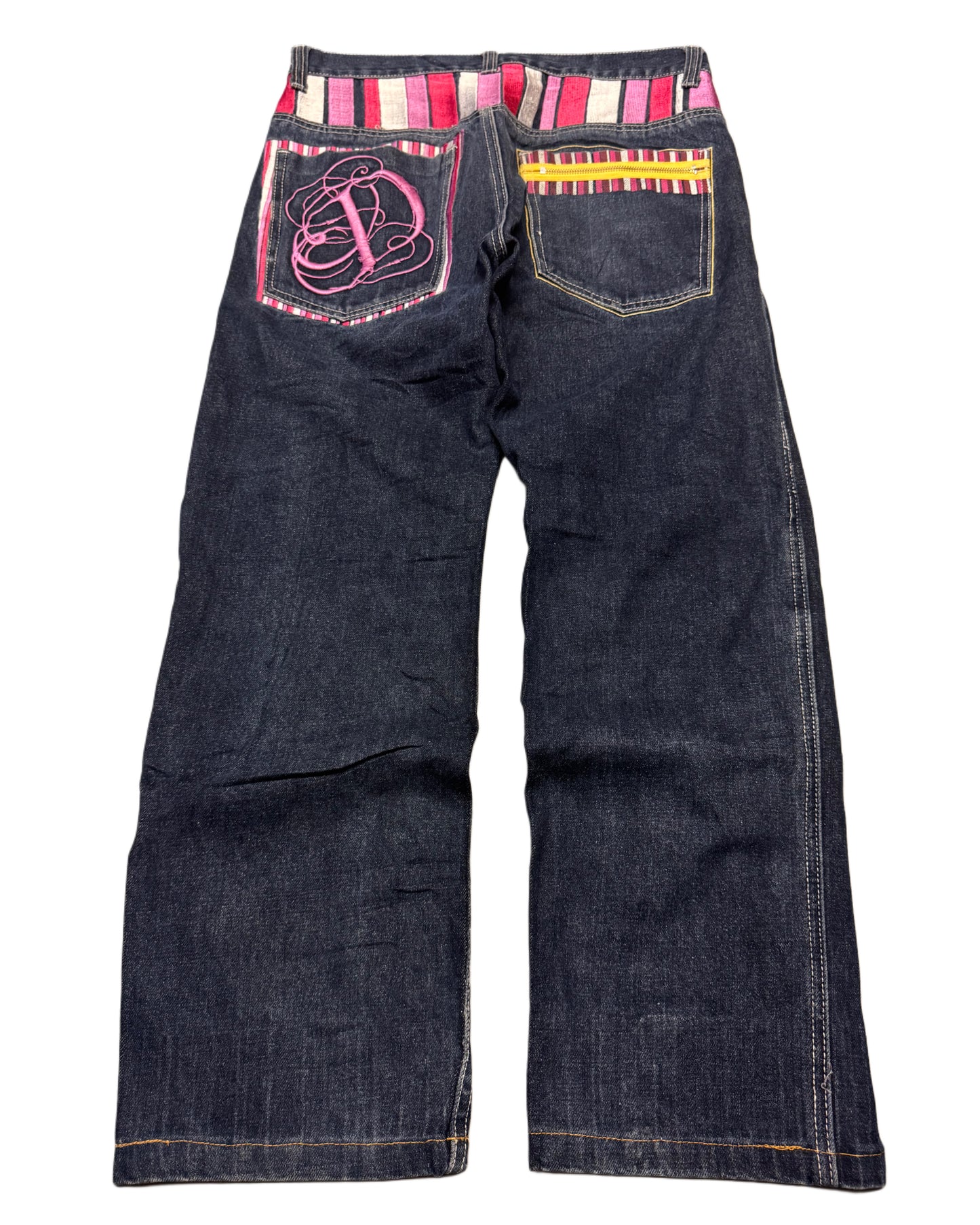 2000‘s Double Diamond Japanese Archive Baggy Jeans *very rare 32x30
