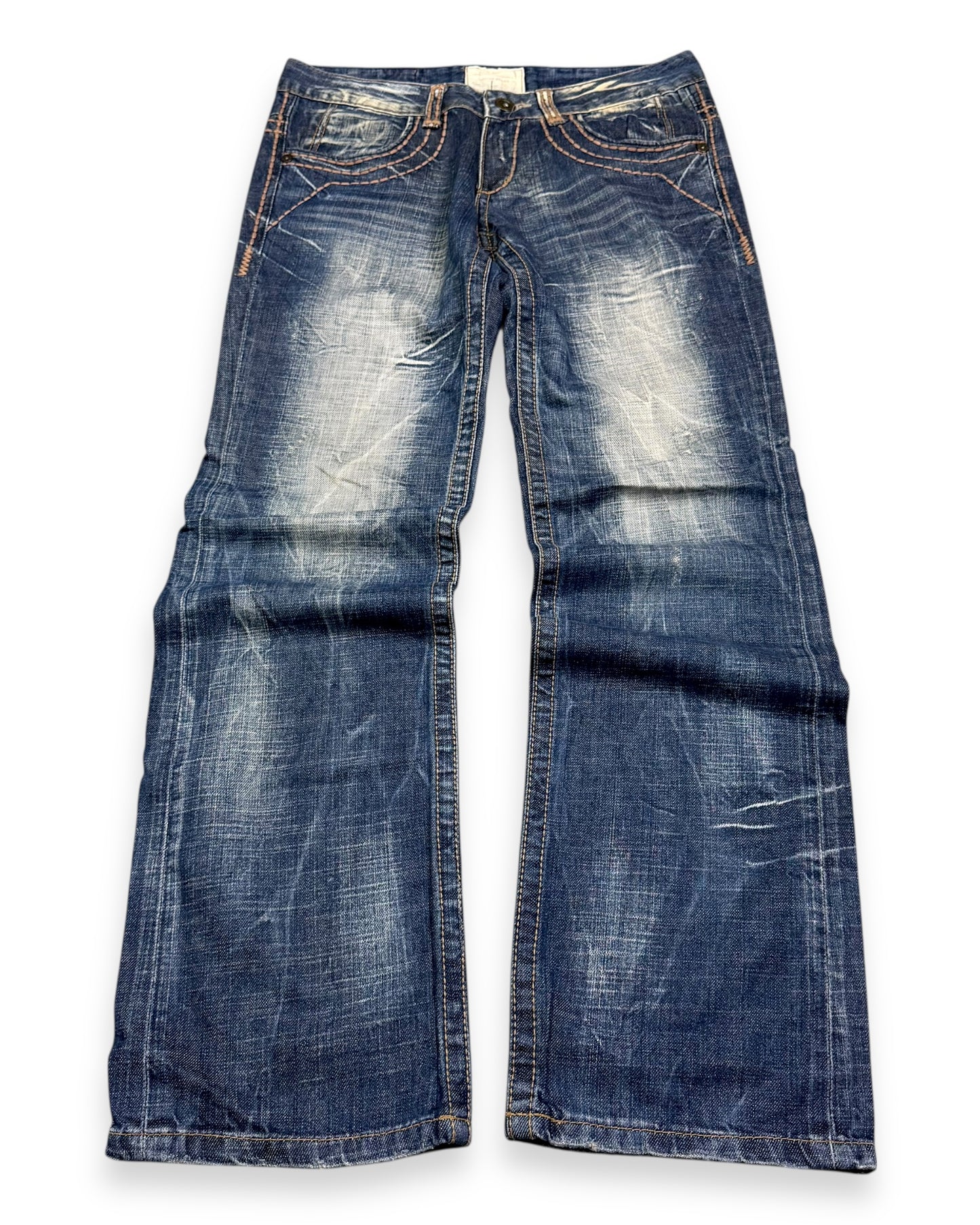 2000‘s Lolita By Concert Club Japanese Baggy Jeans *very rare 32x32