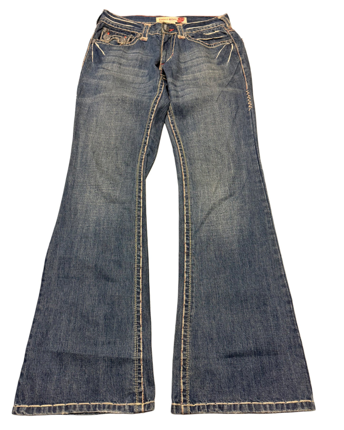 2000‘s Laguna Beach Bootcut Jeans made in U.S.A. *very rare 30x33