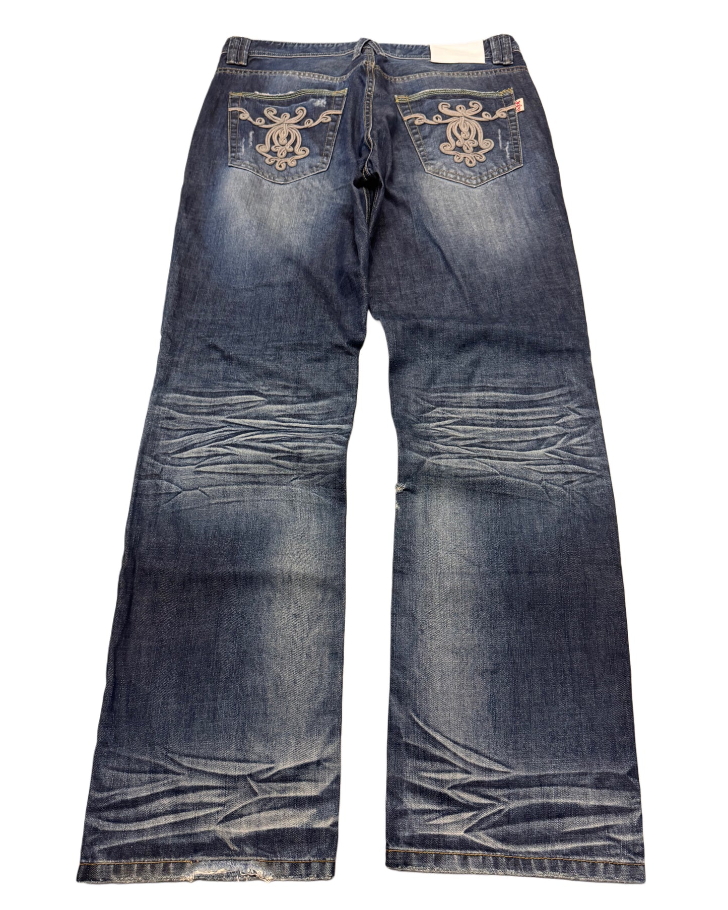 2000‘s Nippon J950 Japanese Archive Baggy Jeans *rare 34x34