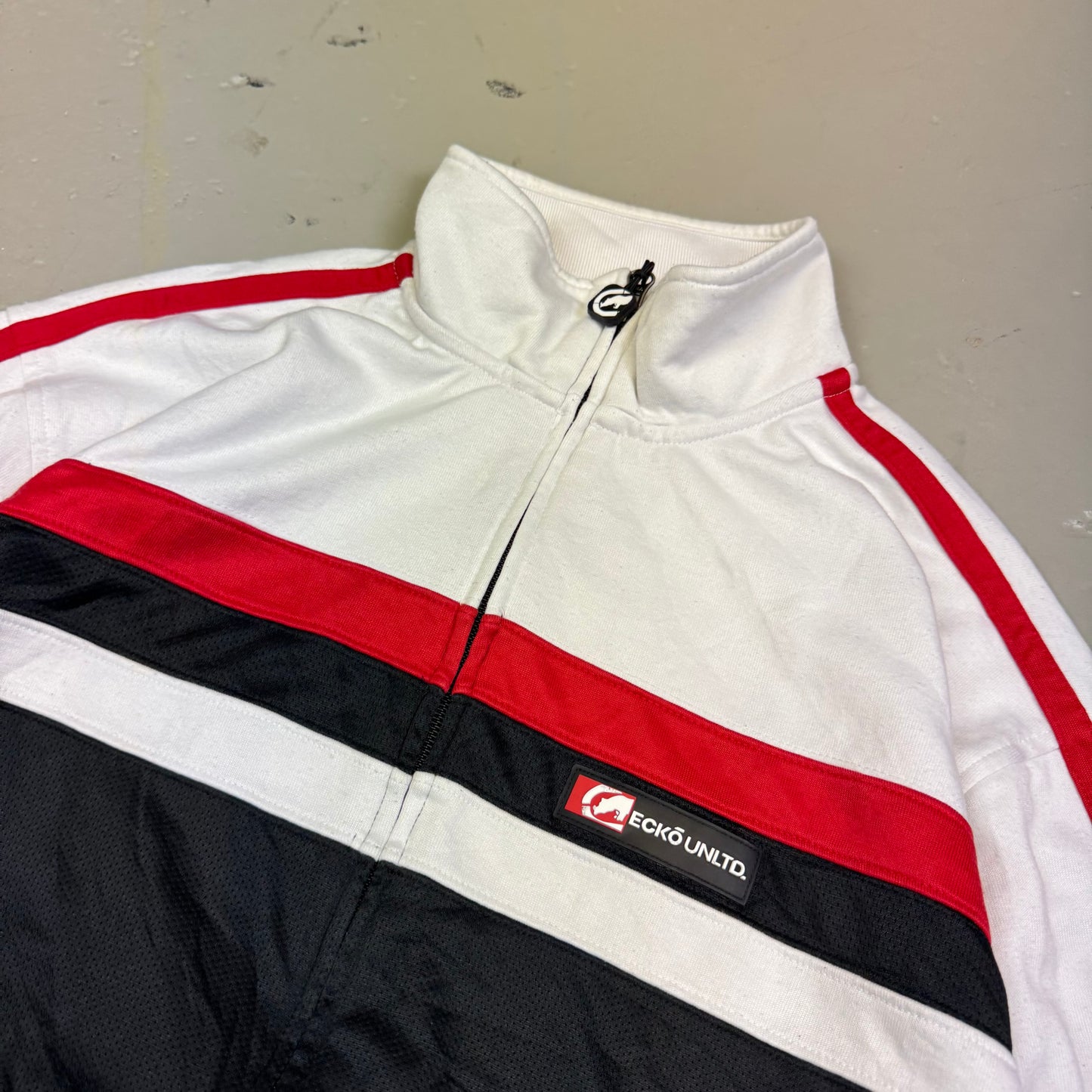 2000’s Eckō Unltd. Hip Hop Track Jacket *rare (M)