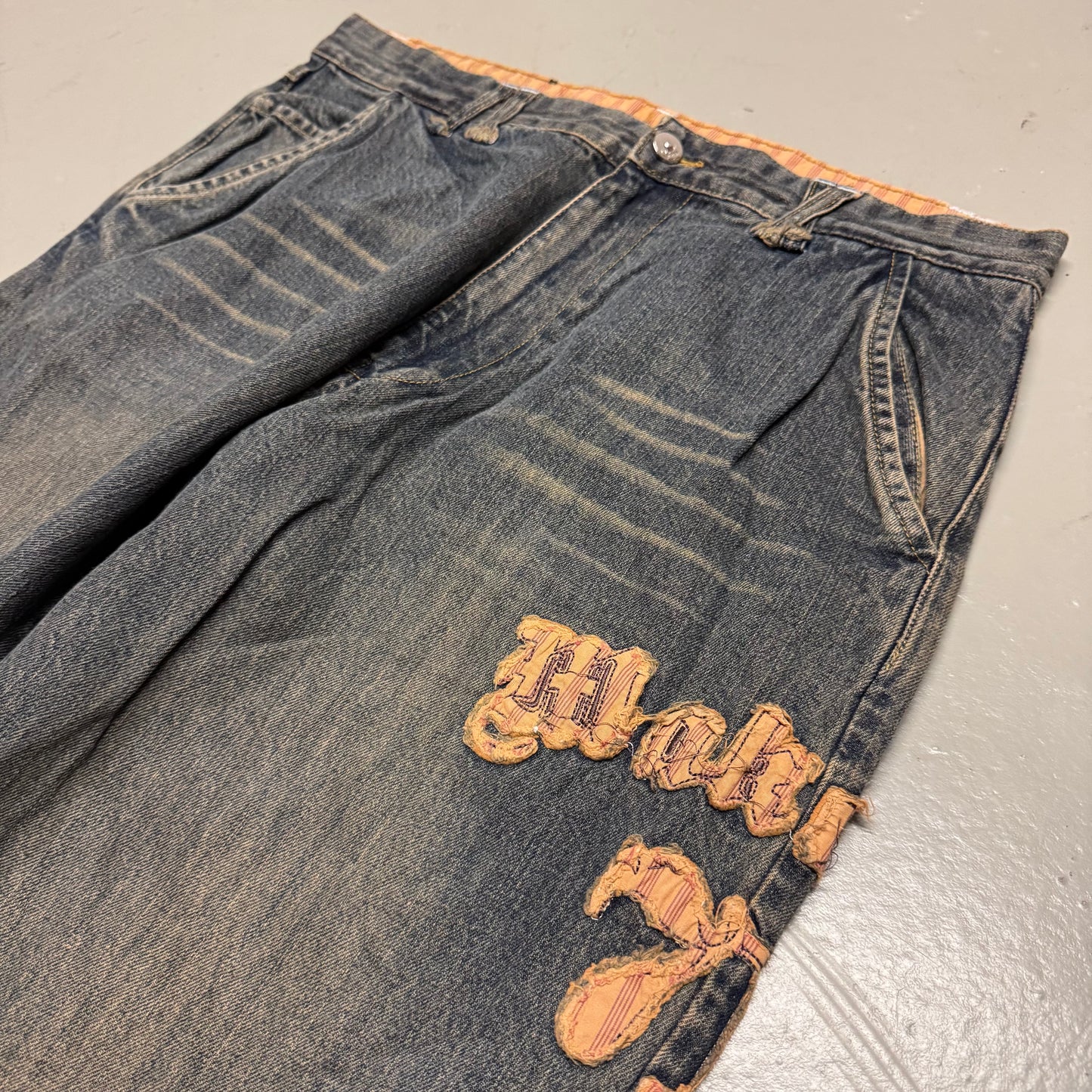 2000‘s Makaveli Hip Hop Baggy Jeans Vintage/Y2K *very rare 36x34