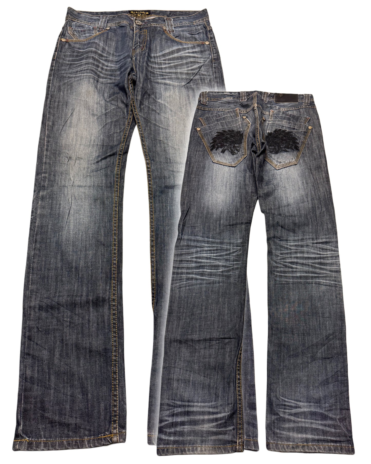 2000‘s J. Daniel Straight/Slim Y2K Jeans *very rare 32x34