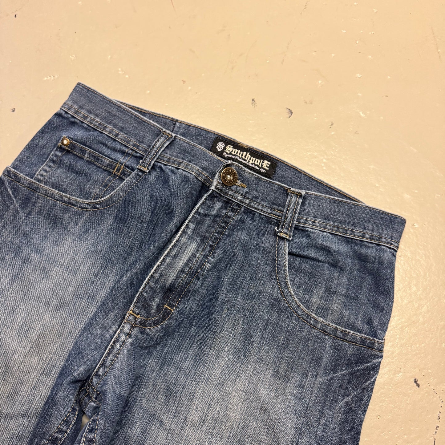 2000‘s Southpole Hip Hop Baggy Jeans *rare 34x30