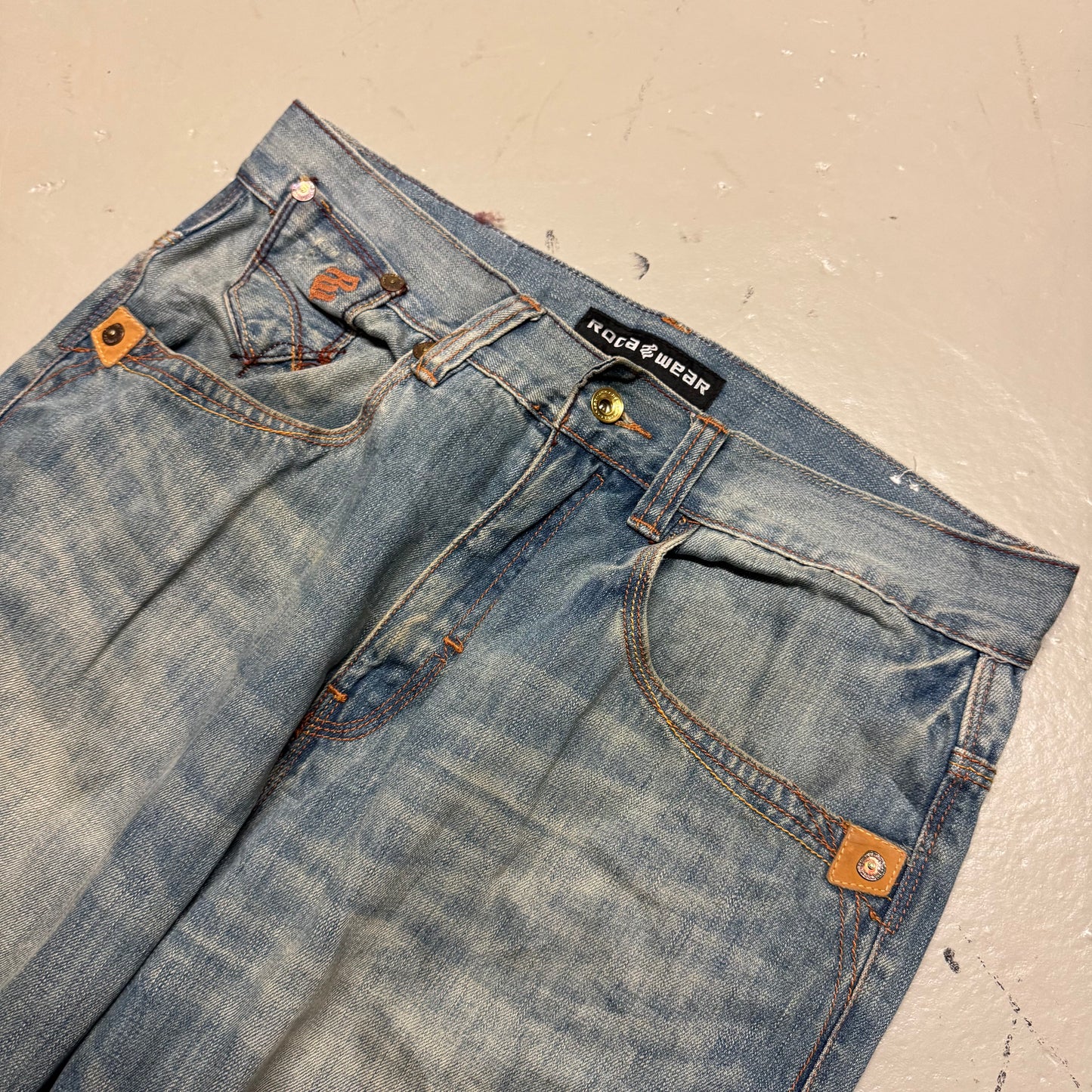 2000‘s Rocawear Hip Hop Baggy Jeans *sehr selten 34x33