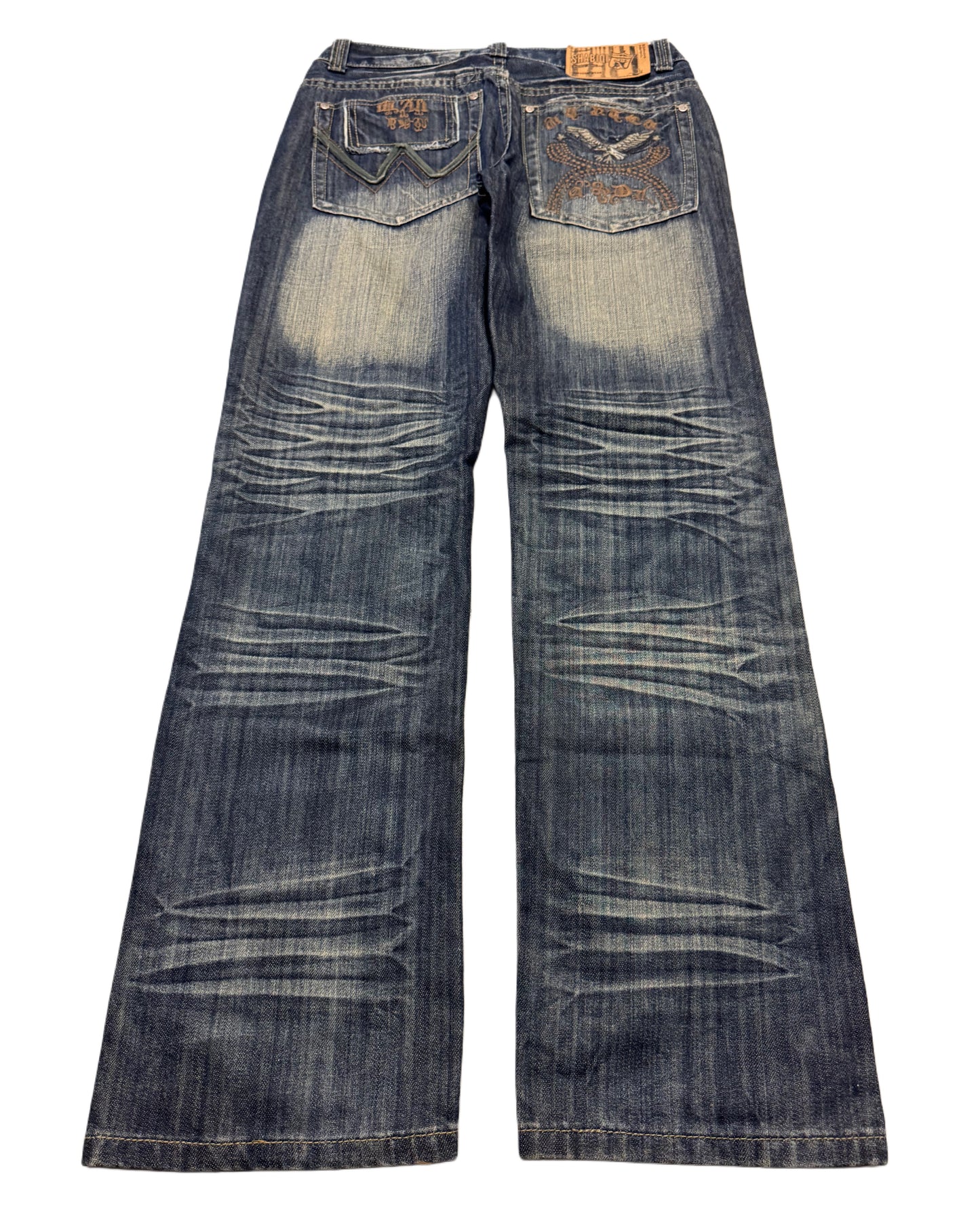 2000‘s SBQ Japanese Archive Baggy/Straight Jeans *very rare 30x31