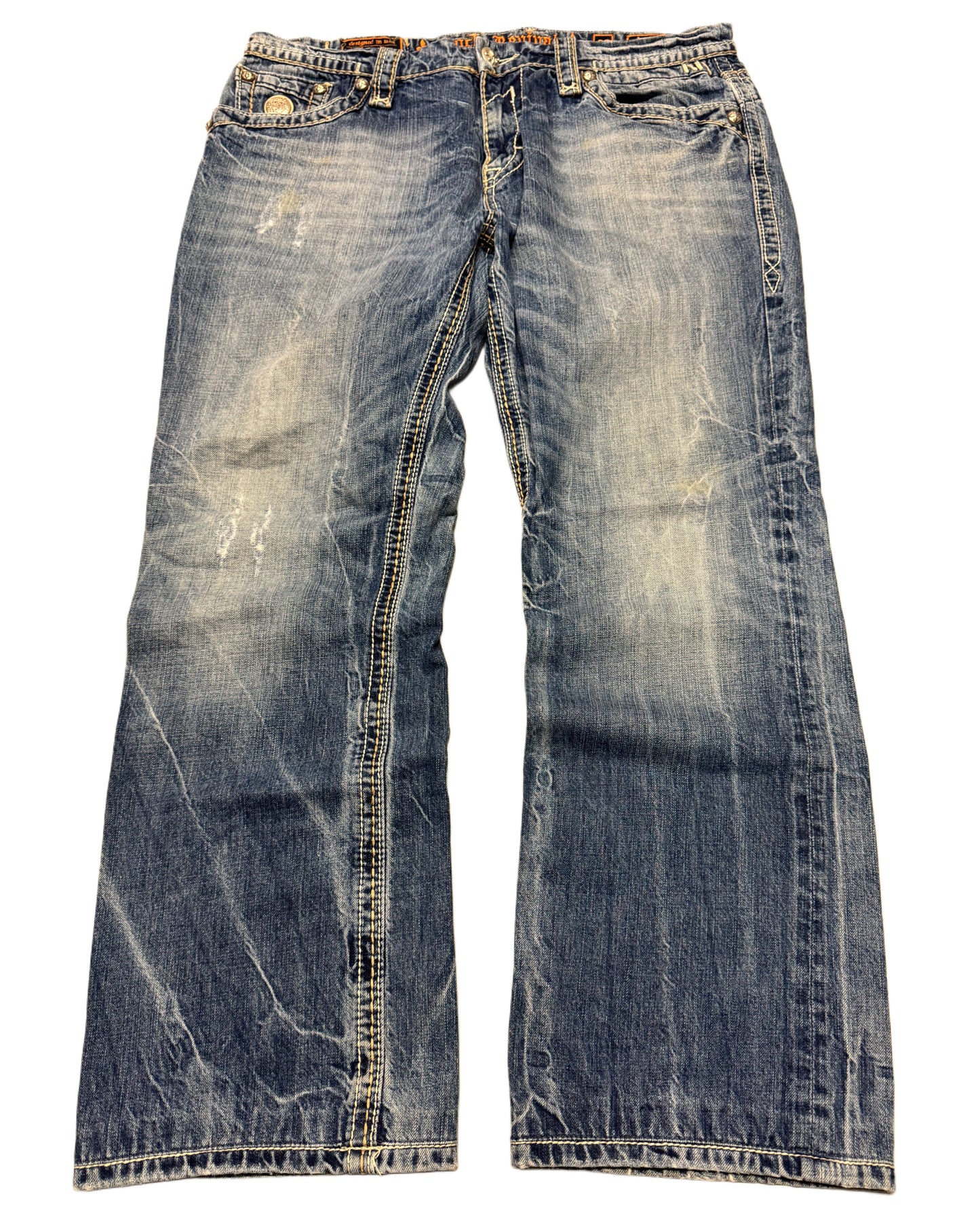 2000‘s Rock Revival Baggy Jeans *selten 38x30