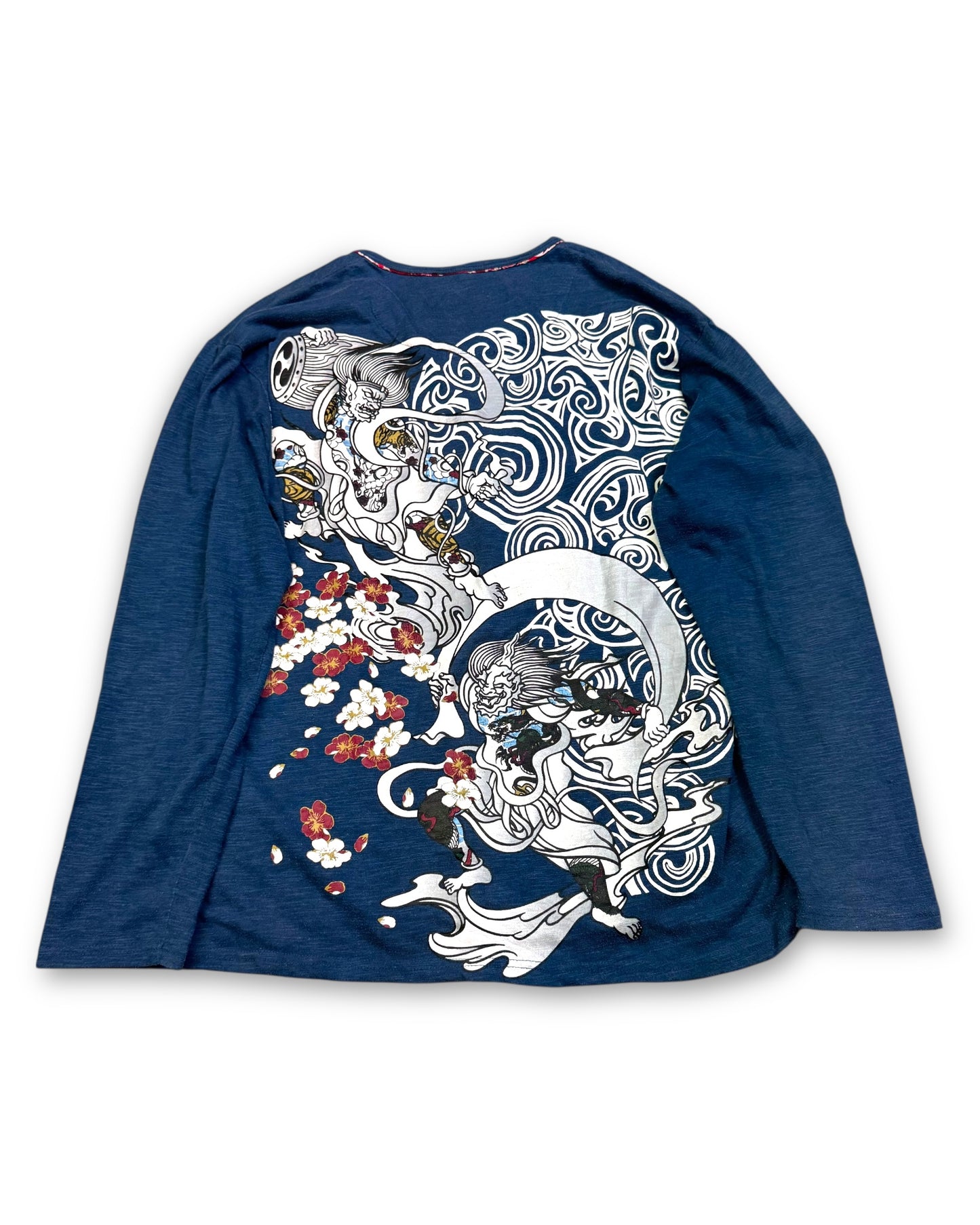 2000‘s Japanese Oni Longsleeve *rare (L)