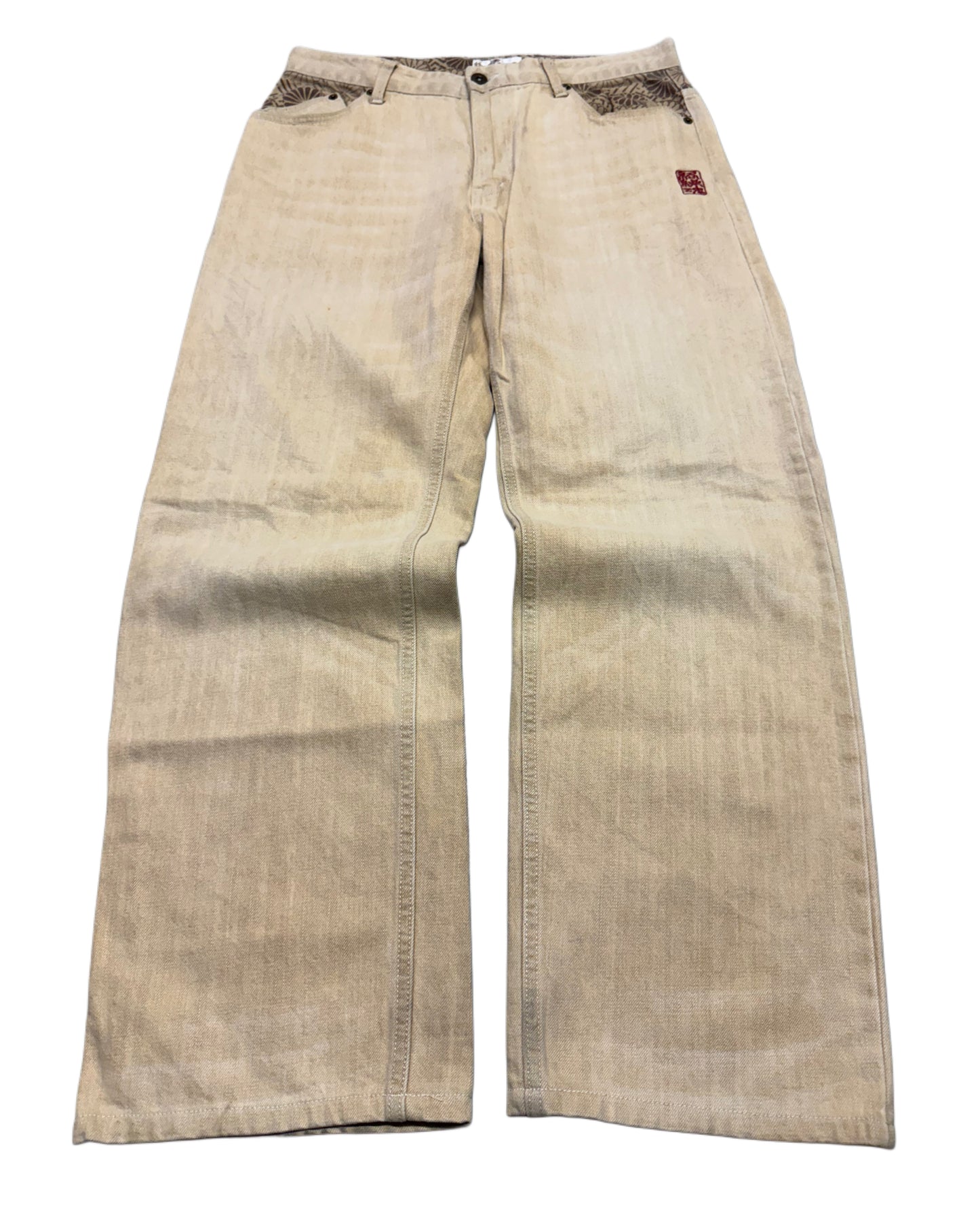 2000‘s Karakuri Tamashii Japanese Archive Baggy Jeans *extremely rare 31x30