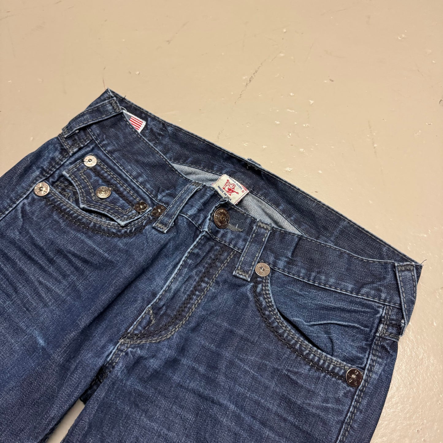 2000‘s True Religion Baggy/Straight Jeans 34x34