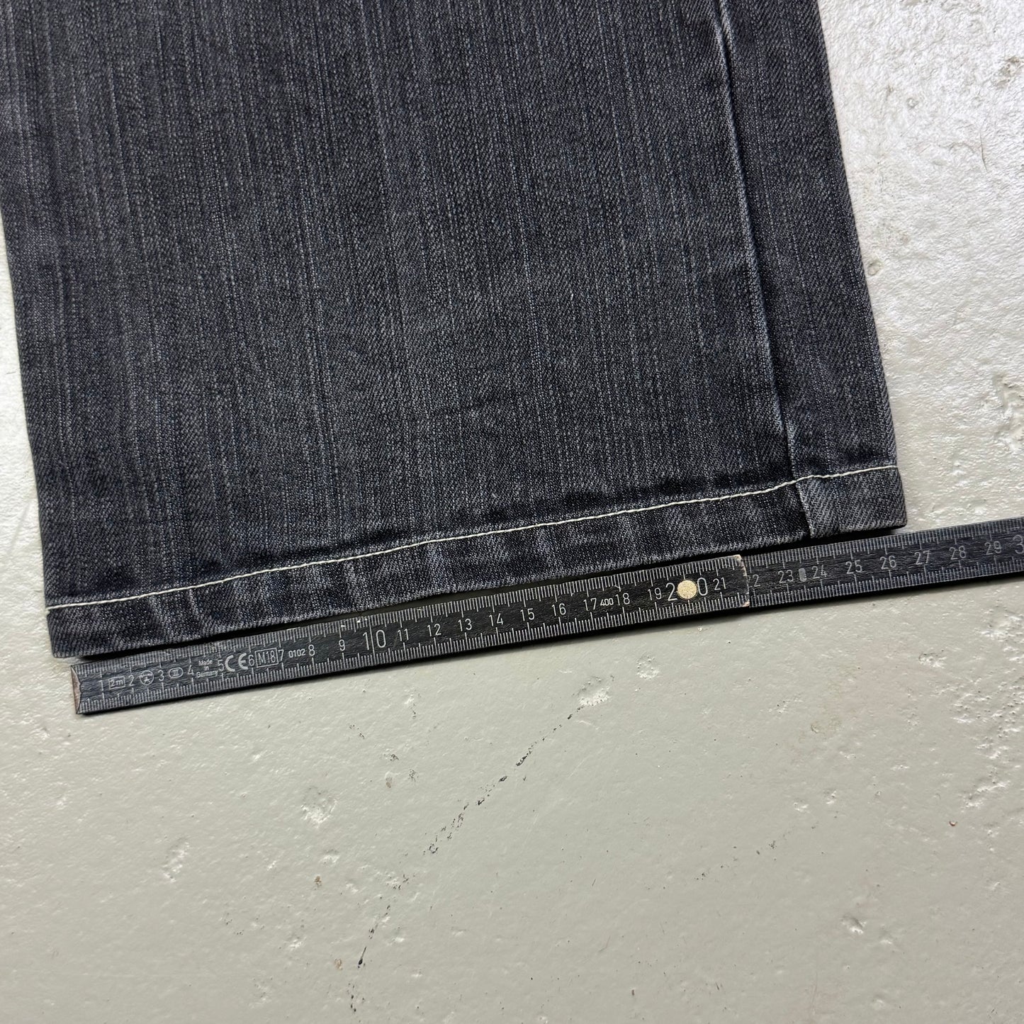 2000’s Raw Blue Hip Hop Baggy Jeans *very rare 40x32