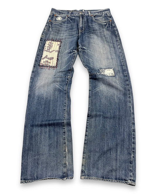 2000‘s Big Train Japanese Archive Baggy Jeans *very rare 32x34
