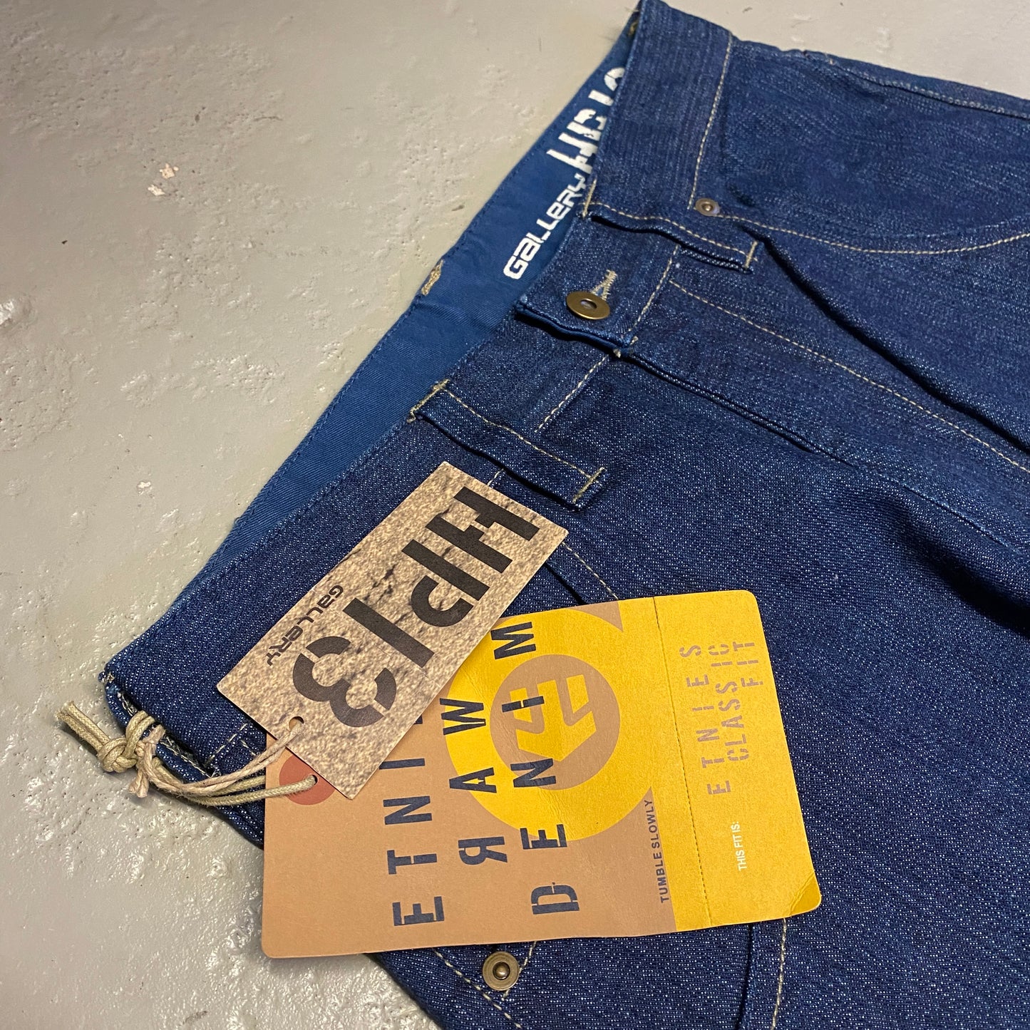 2000's Deadstock Etnies Raw Denim Baggy Jeans 29x33