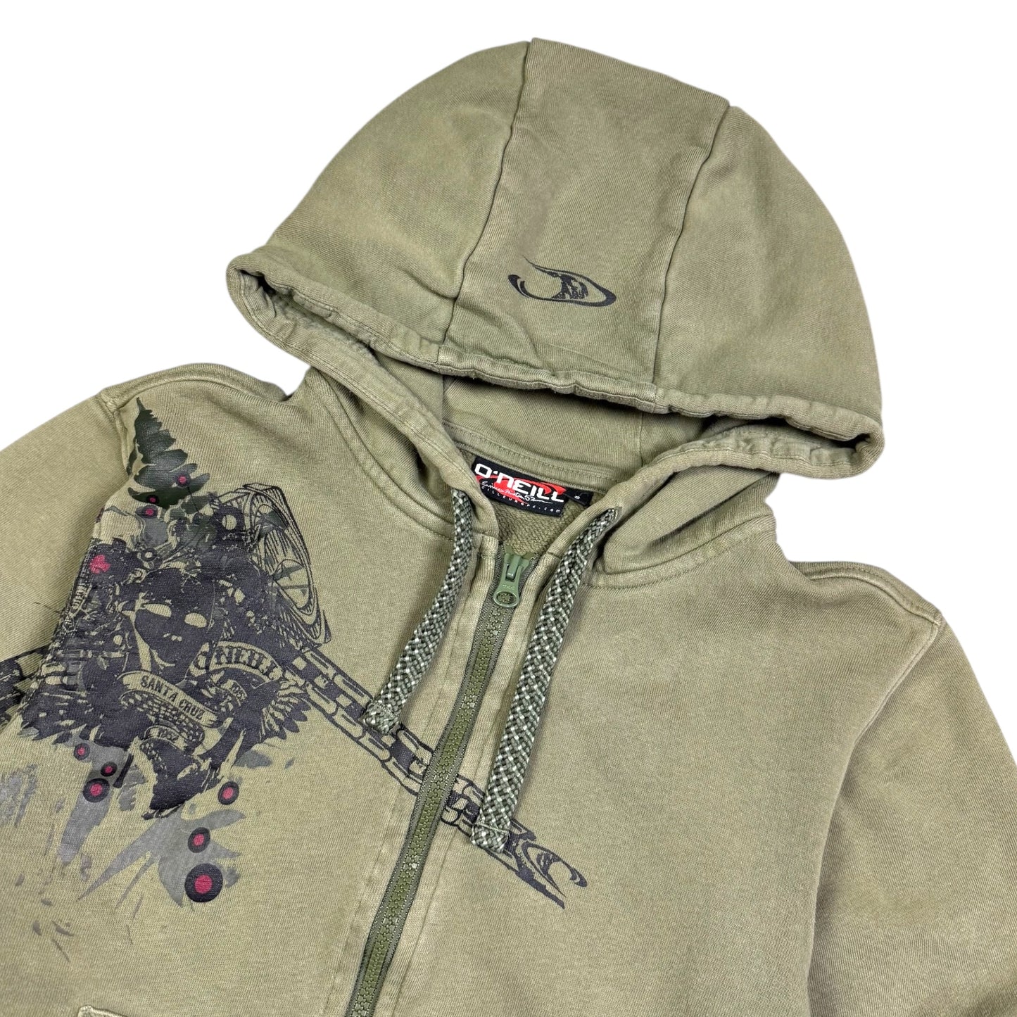 2000‘s O‘Neill Cropped Fit Zip Hoodie *rare (S)