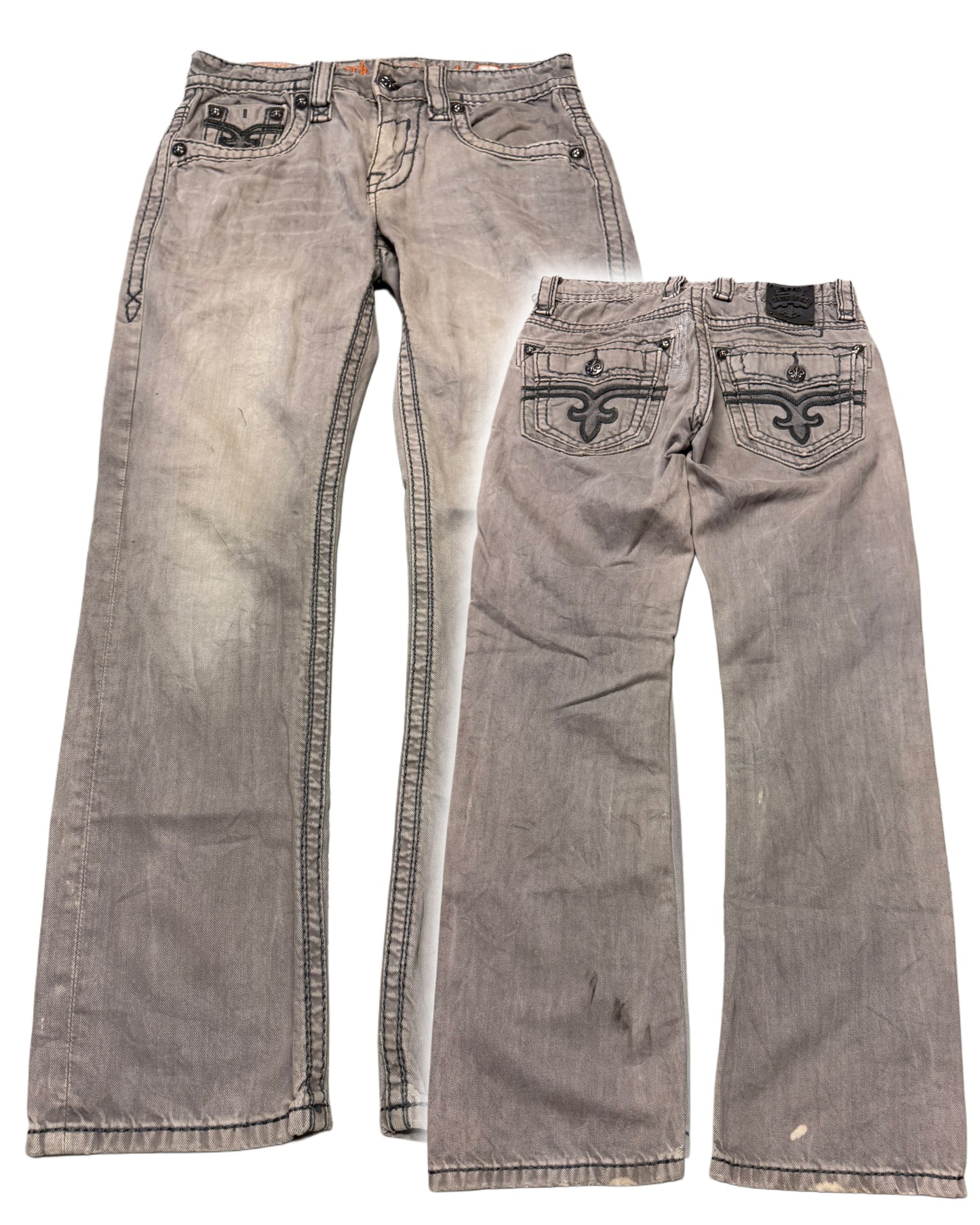2000‘s Rock Revival Straight Jeans *rare 30x30