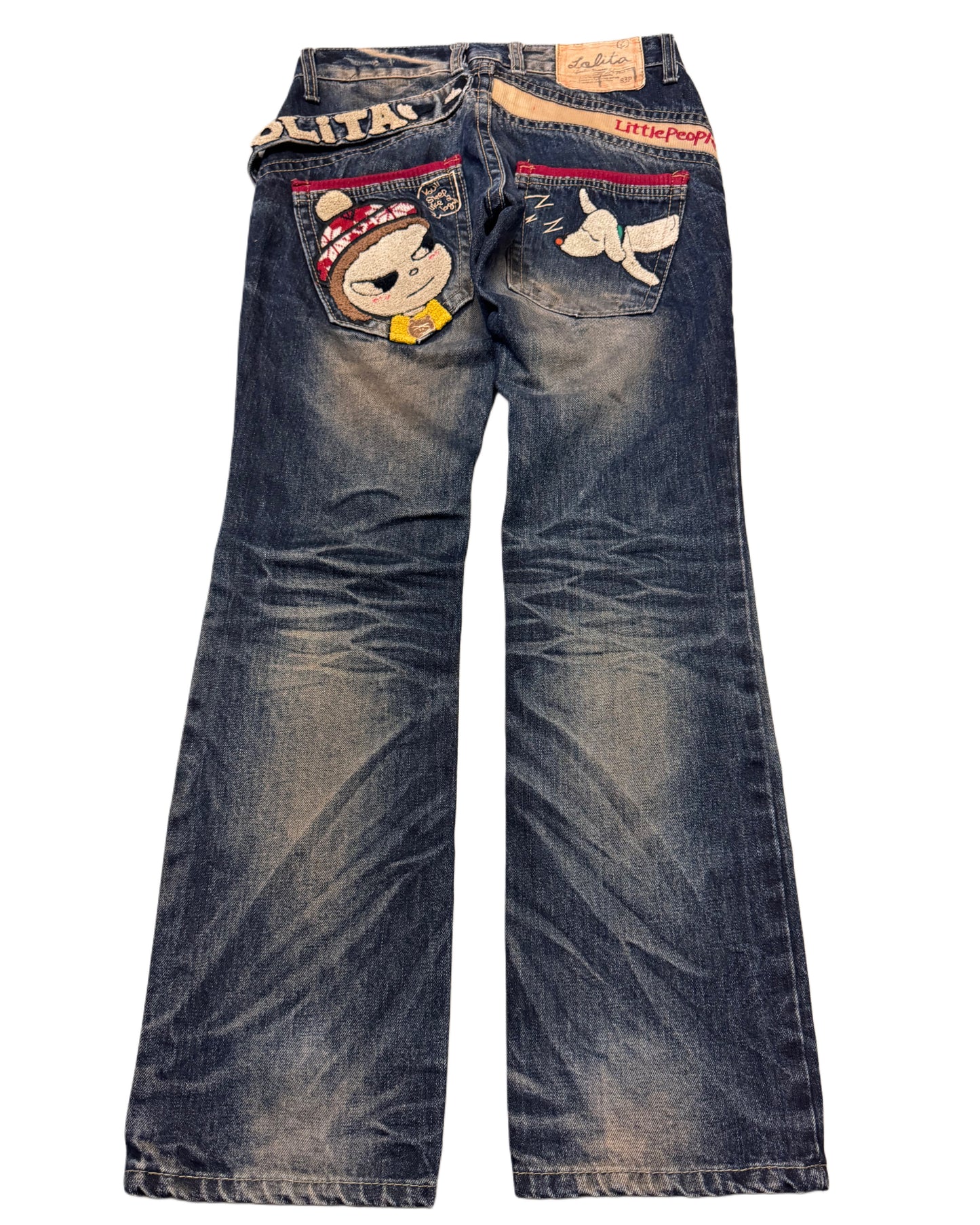 2000‘s Yoshitomo Nara Lolita Japanese Archive Jeans Women‘s *extremely rare (XS)