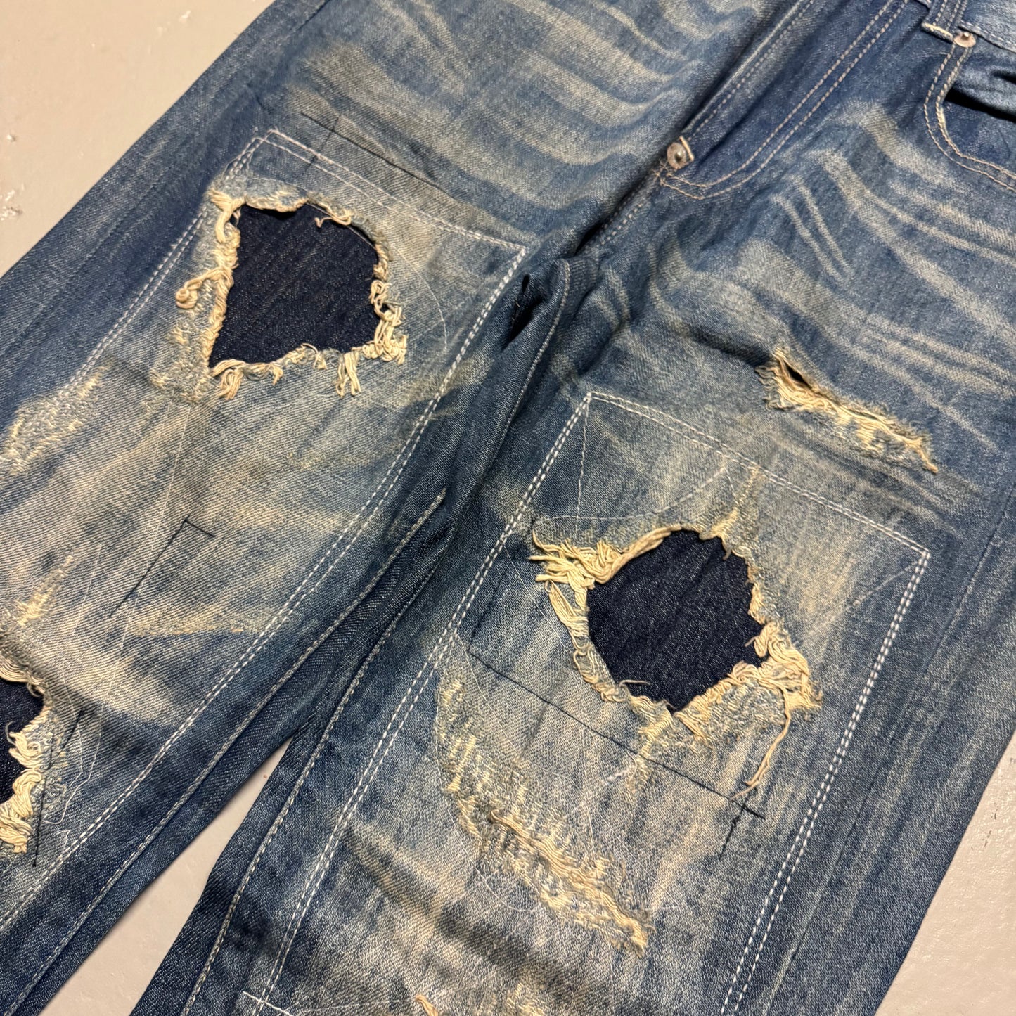 2000‘s Osaka Big Train Japanese Archive Baggy Jeans *very rare 30x34