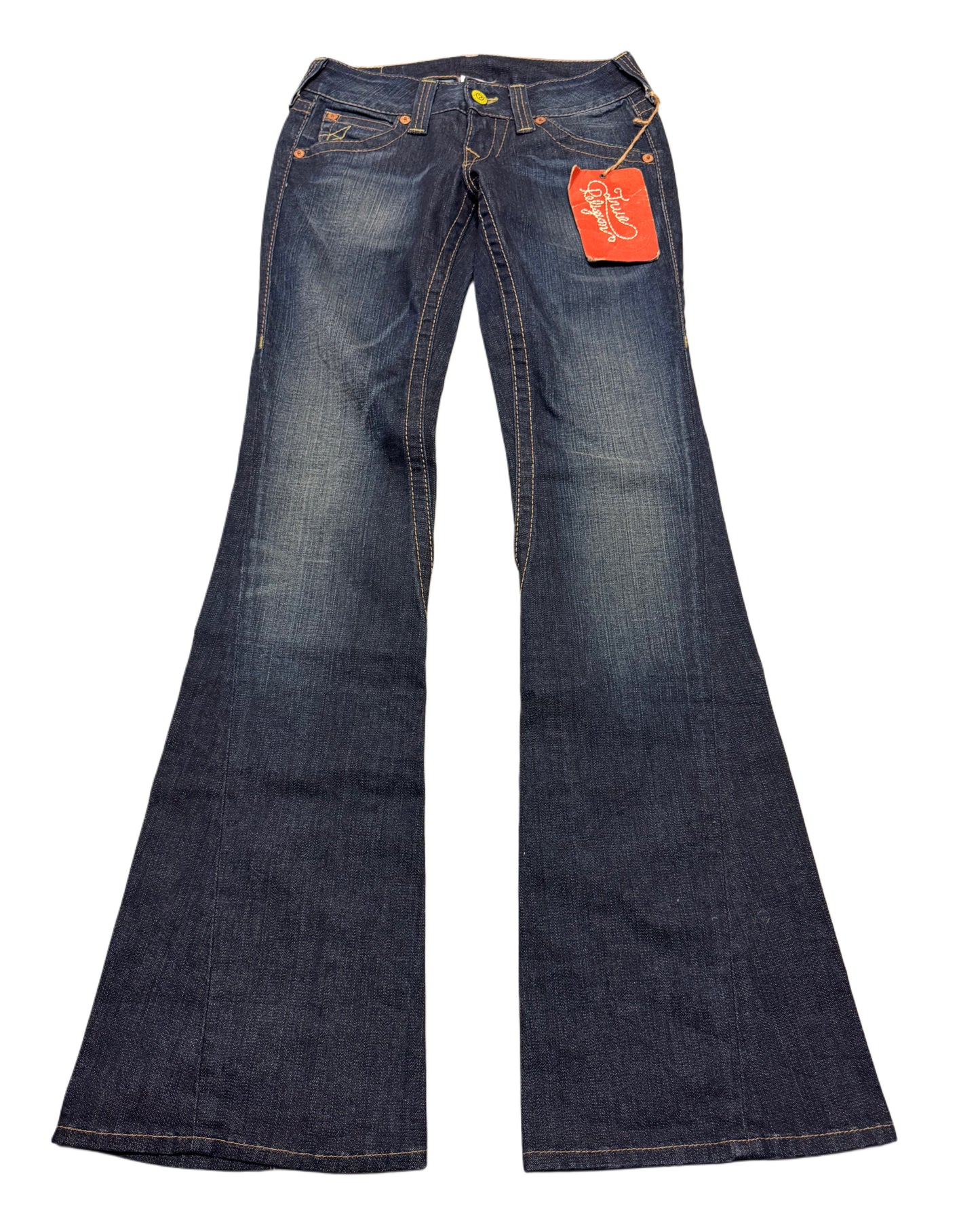 2000‘s True Religion Deadstock Bootcut Low Waist Jeans Women‘s *rare (Size 26)