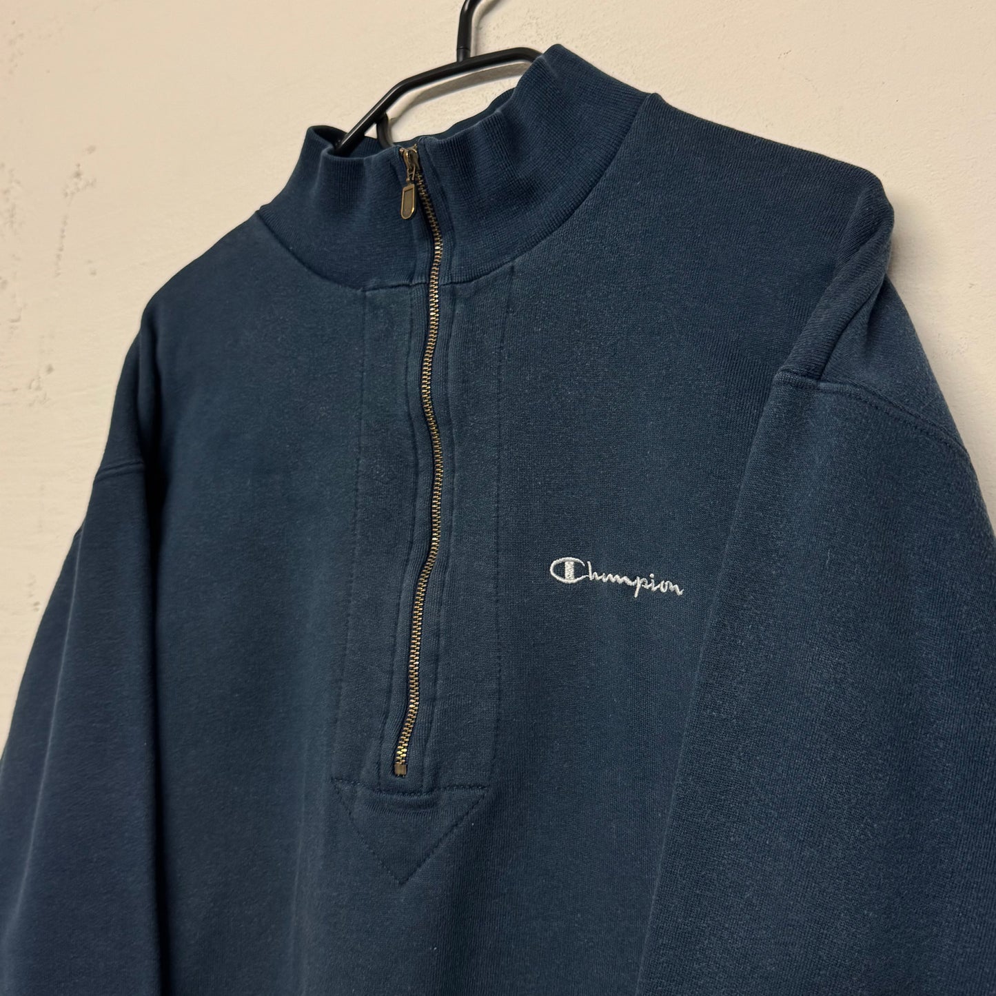 1990‘s Champion Half Zip Sweater *selten (S)