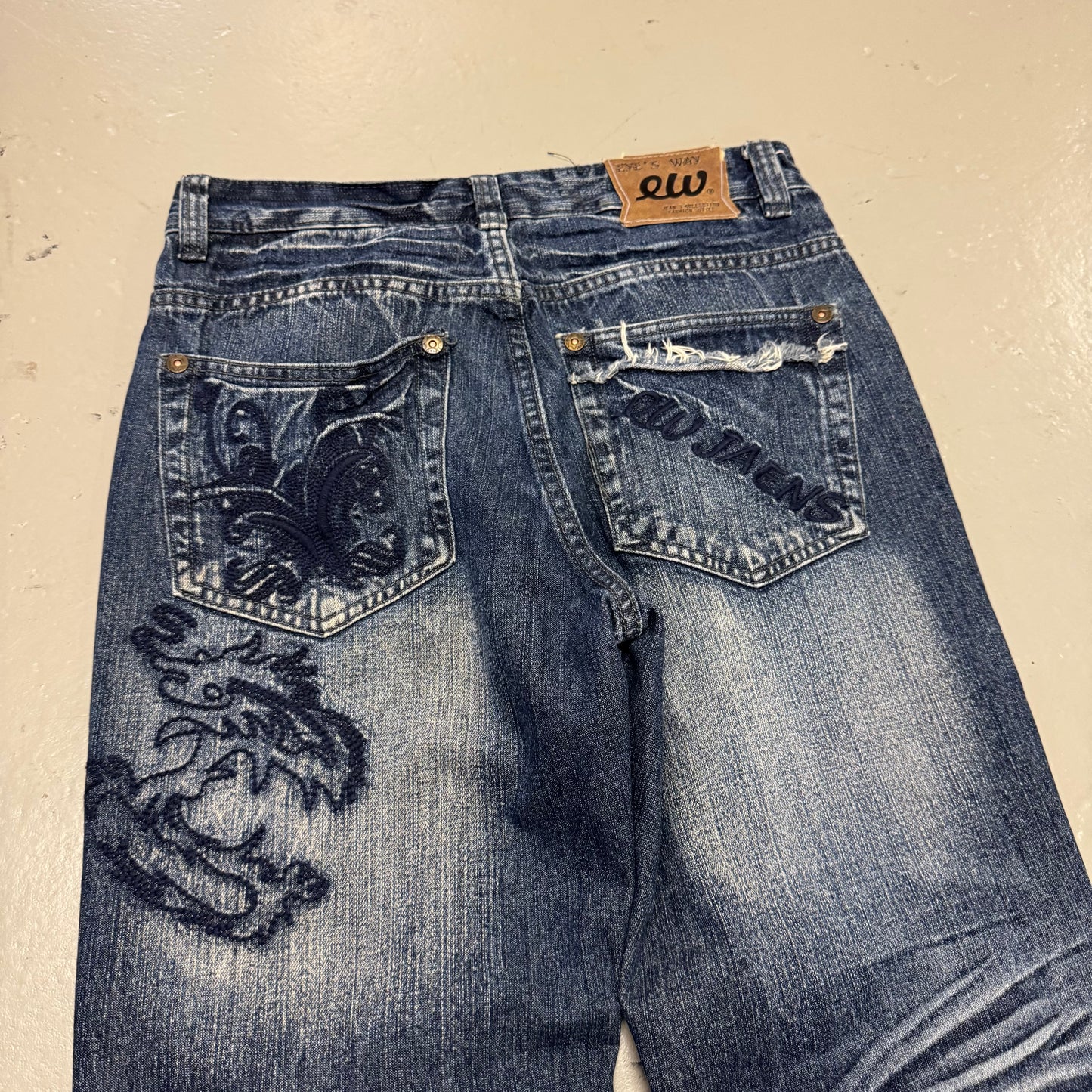 2000‘s Eye‘s Way Baggy/Straight Jeans 30x34