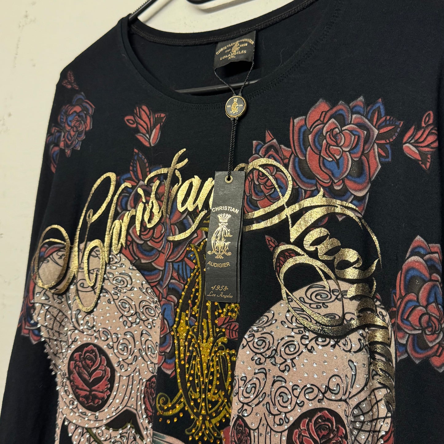 2000‘s Christian Audigier Deadstock Longsleeve *very rare (XXL)