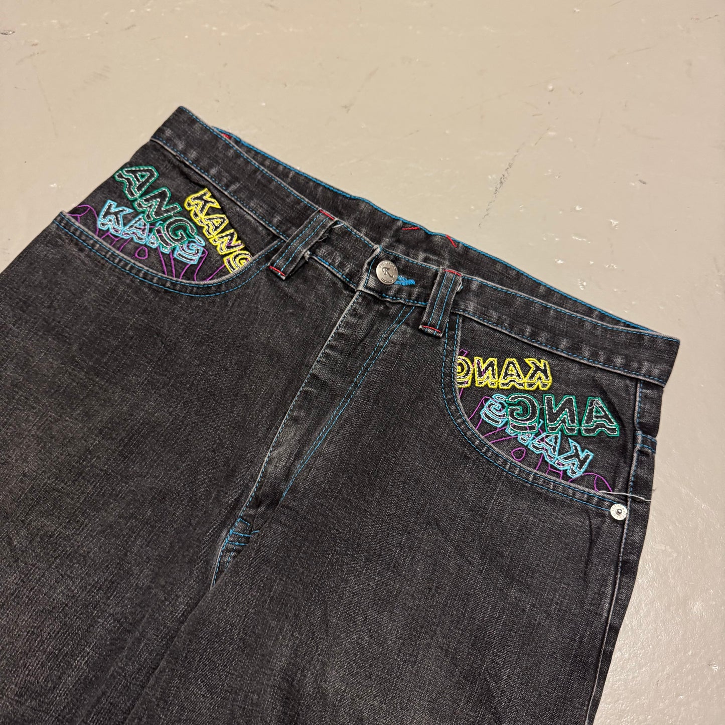 2000‘s Kang Hip Hop Baggy Jeans 30x34
