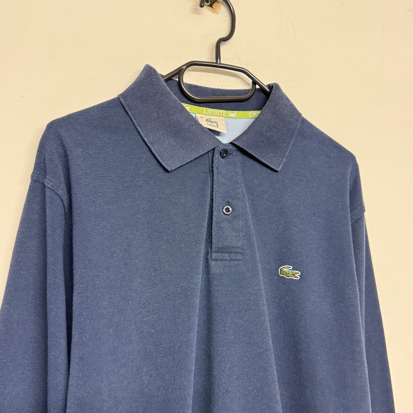 2000‘s Lacoste Polo Longsleeve made in France *rare (S)