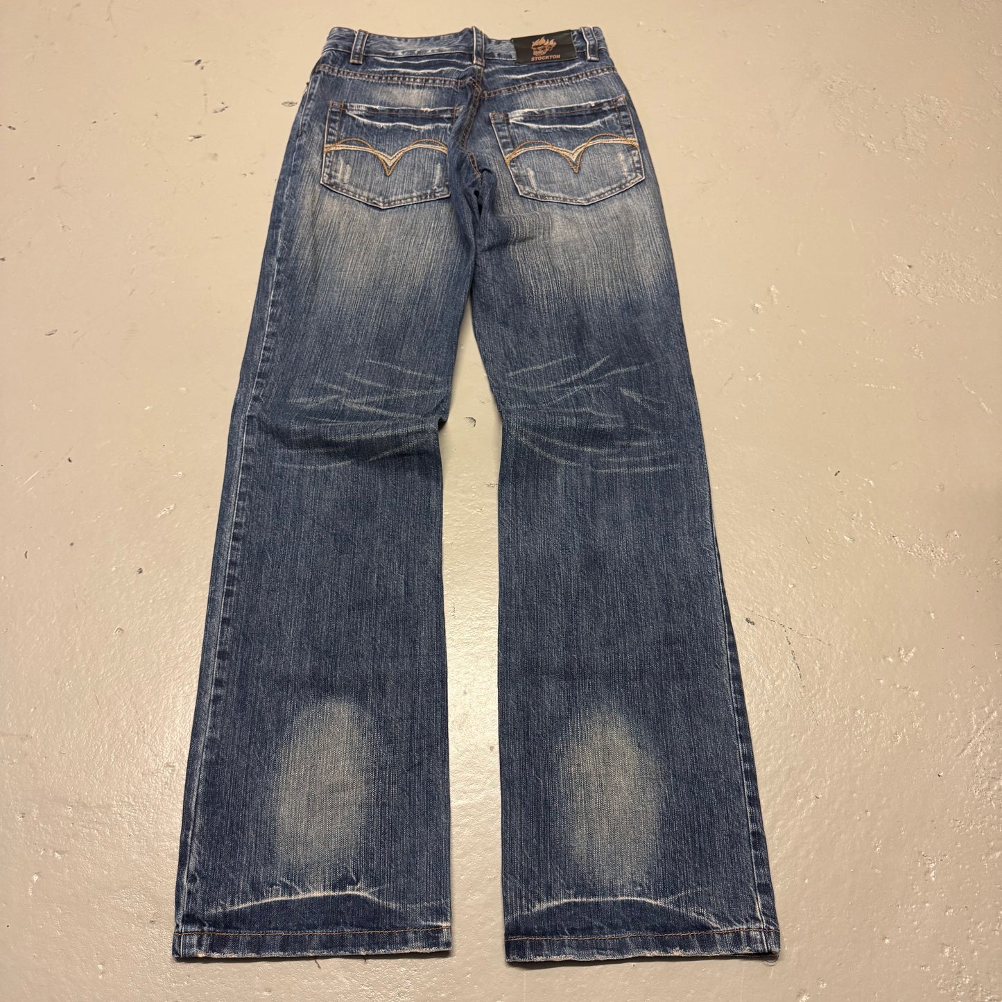 2000‘s Stockton Japanese Archive Baggy Jeans *rare 28x32